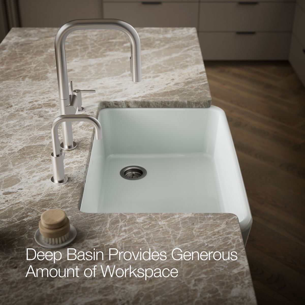 36653-ironridge-34-undermount-single-bowl-farmhouse-kitchen-sink-97.jpg Ironridge® 34" undermount single-bowl farmhouse kitchen sink