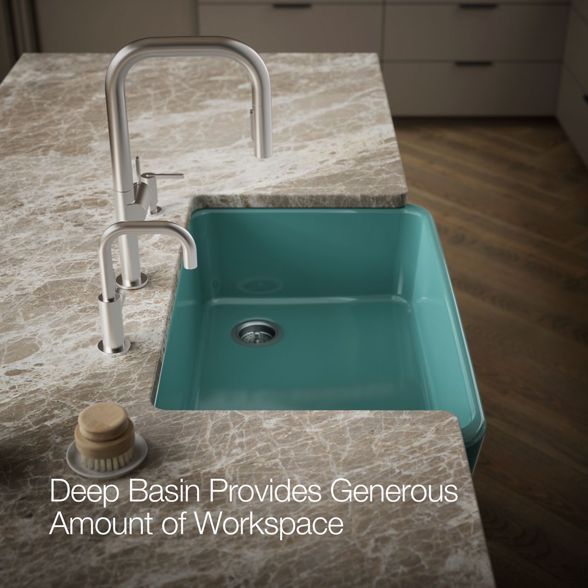 36653-ironridge-34-undermount-single-bowl-farmhouse-kitchen-sink-99.jpg Ironridge® 34" undermount single-bowl farmhouse kitchen sink