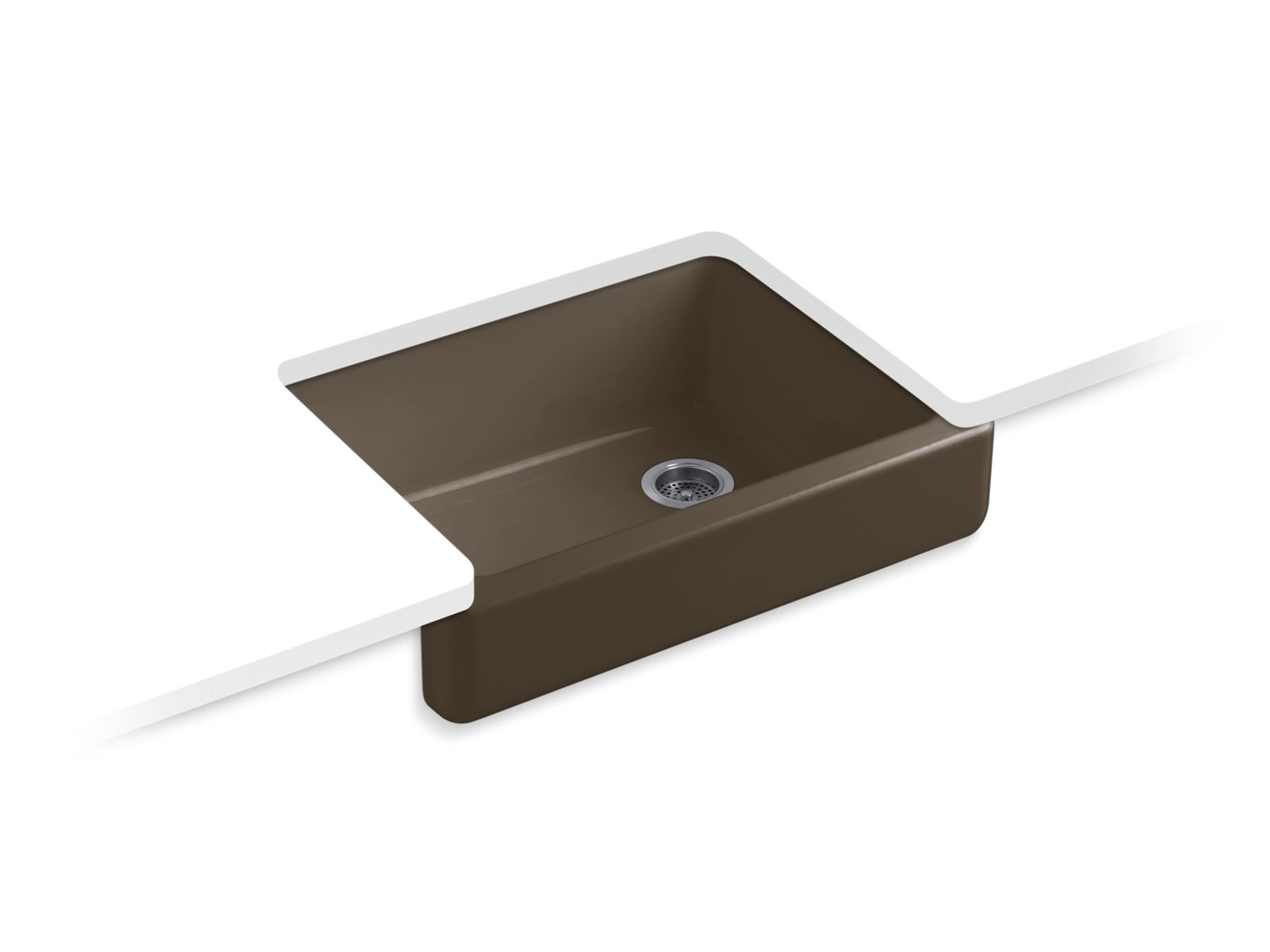 Whitehaven® 29-1/2" undermount single-bowl farmhouse kitchen sink