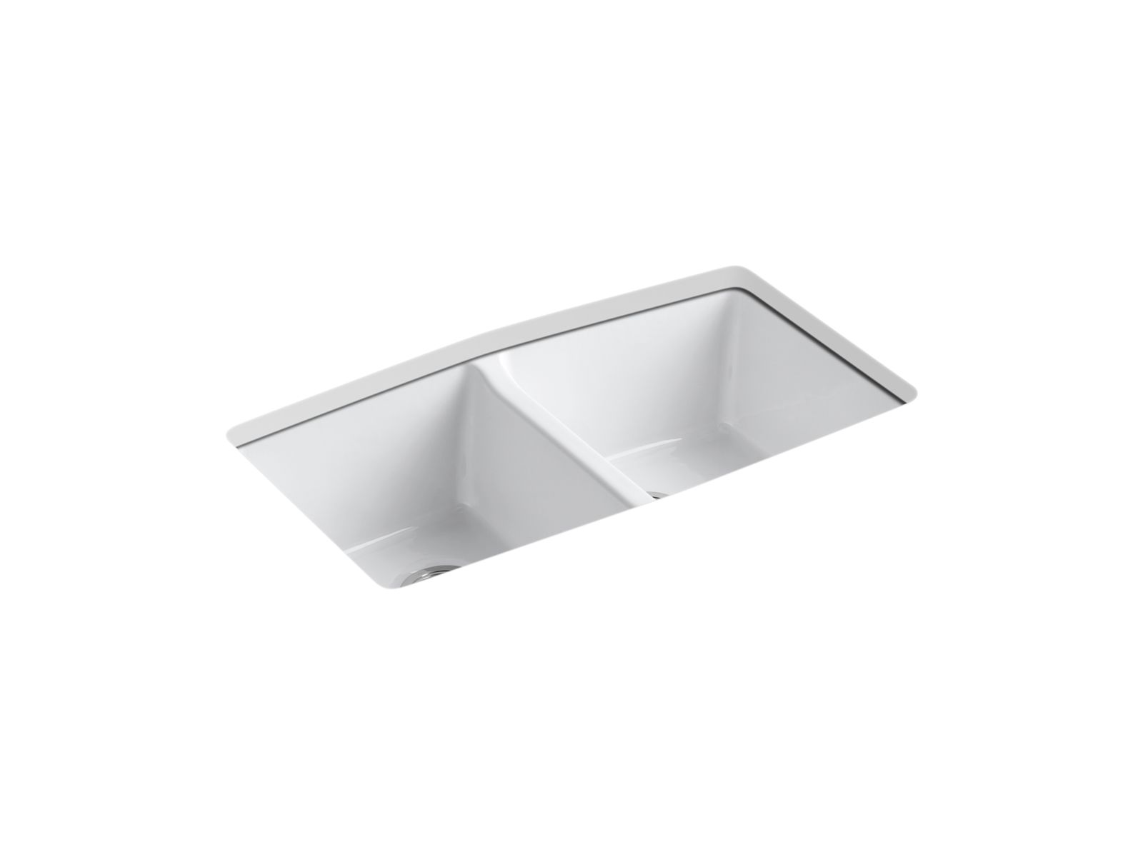 Brookfield™ 33" undermount double-bowl kitchen sink
