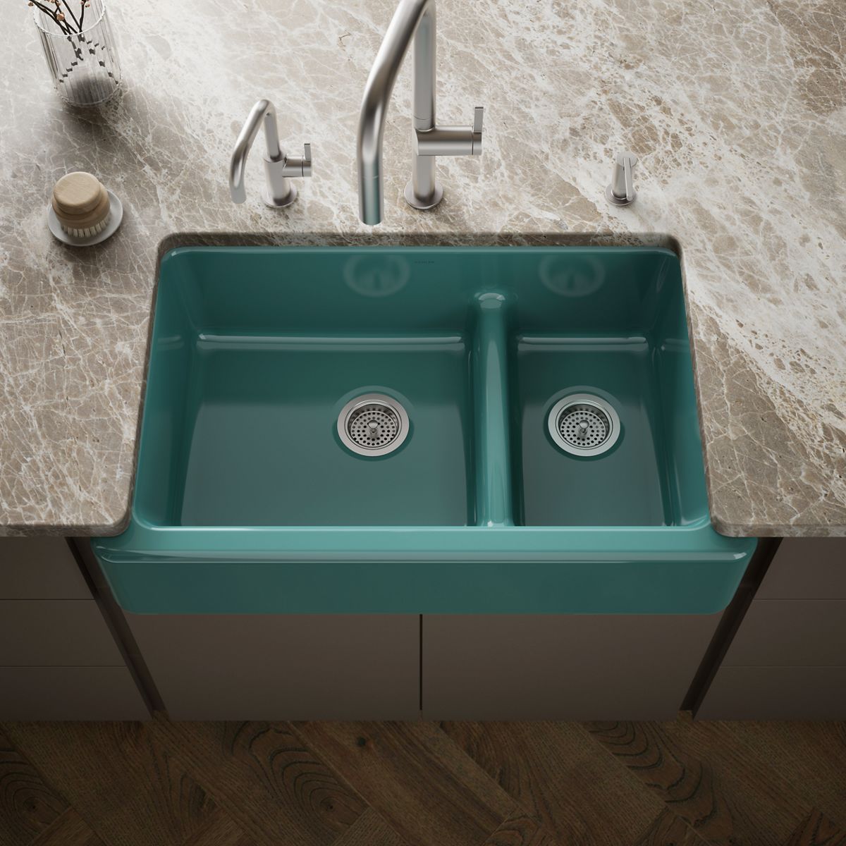 37223-whitehaven-smart-divide-35-3-4-undermount-double-bowl-farmhouse-kitchen-sink-34.jpg Whitehaven® Smart Divide® 35-3/4" undermount double-bowl farmhouse kitchen sink