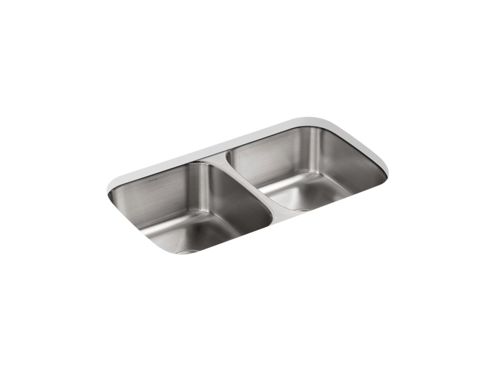 Undertone® 31-1/2" undermount double-bowl kitchen sink