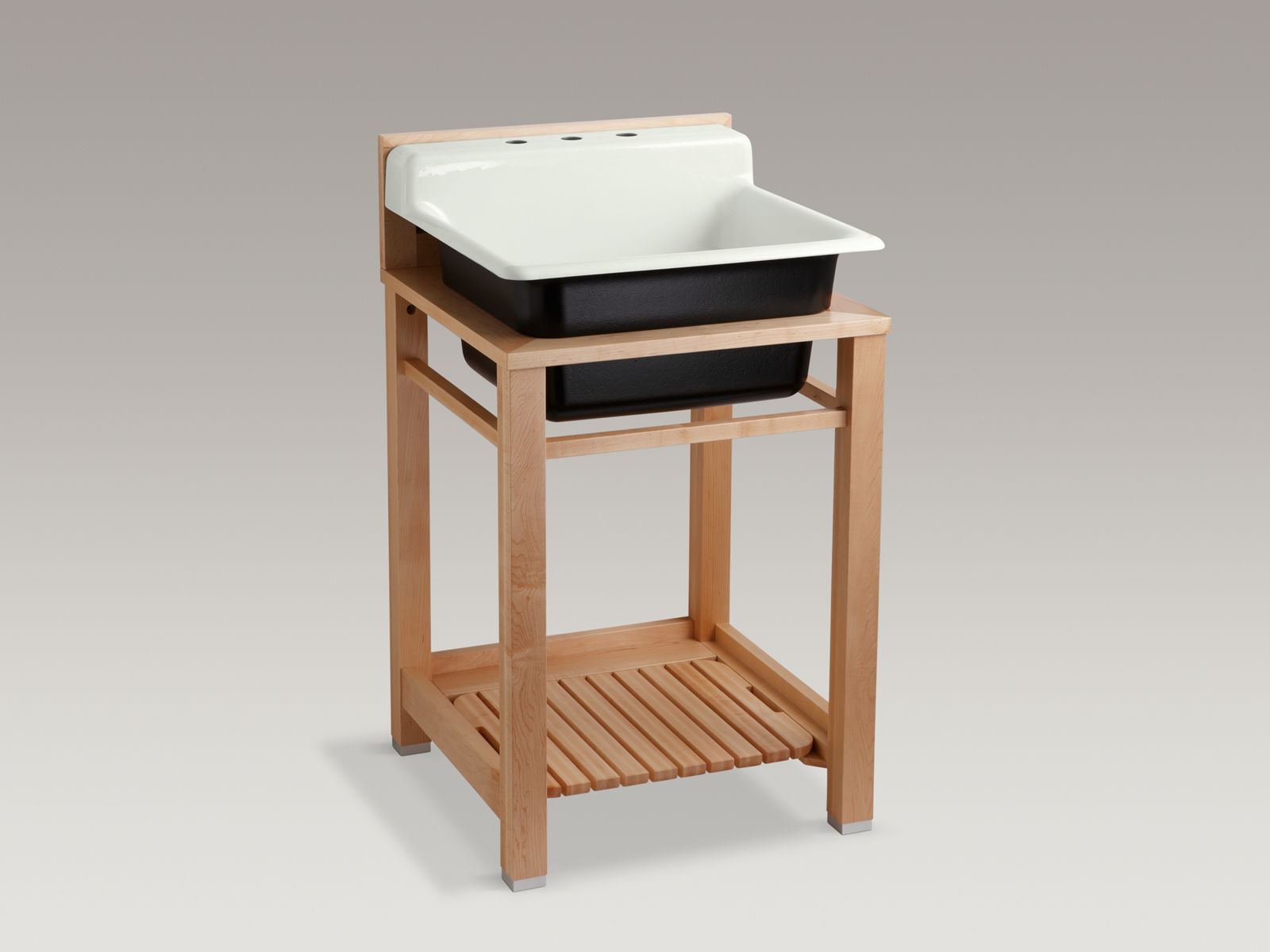 37571-bayview-tm-top-mount-utility-sink-with-3-faucet-holes-on-top-of-backsplash-and-painted-underside-10.jpg Bayview(TM) top-mount utility sink with 3 faucet holes on top of backsplash and painted underside