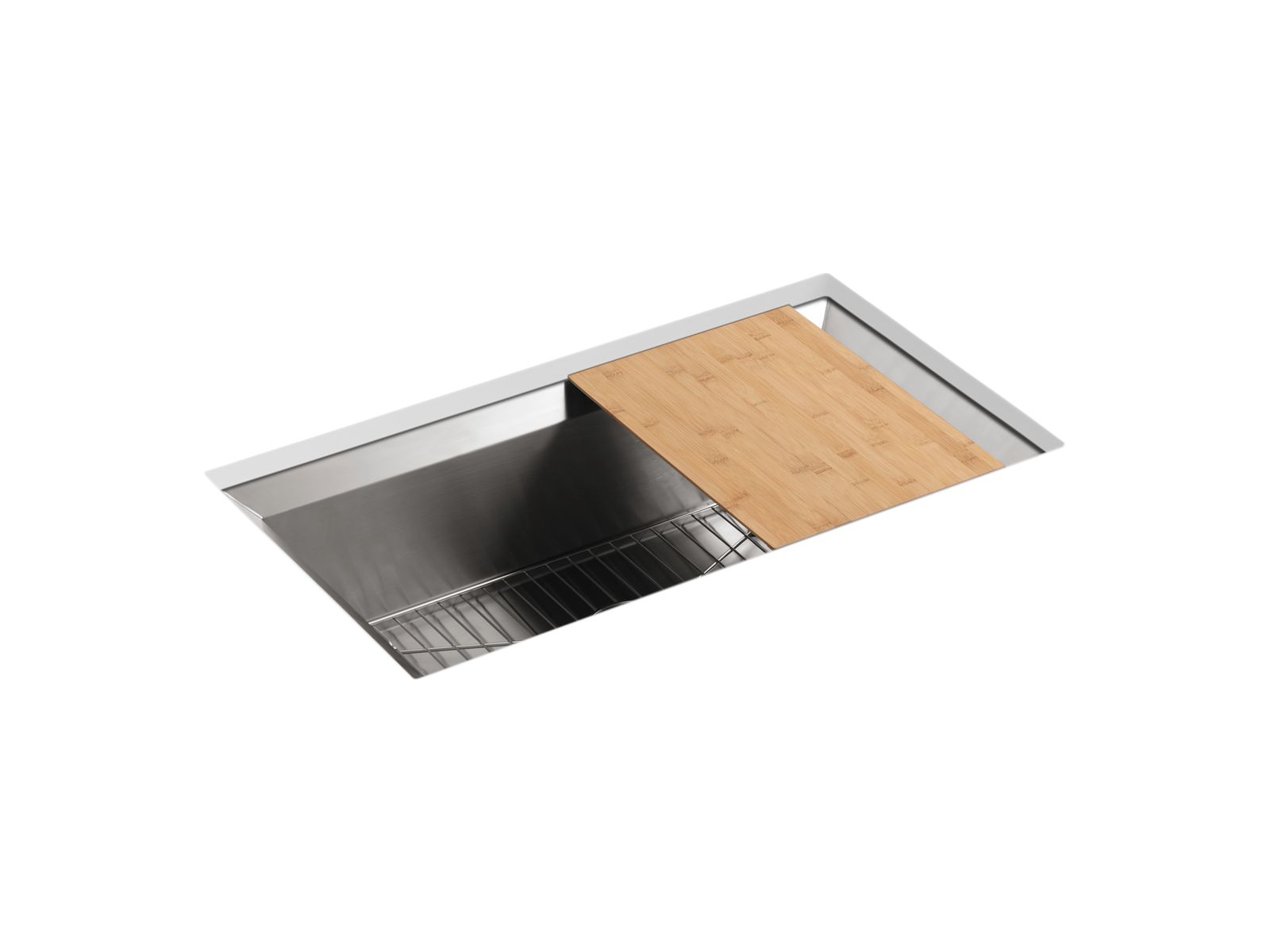 Poise® 33" undermount single-bowl kitchen sink