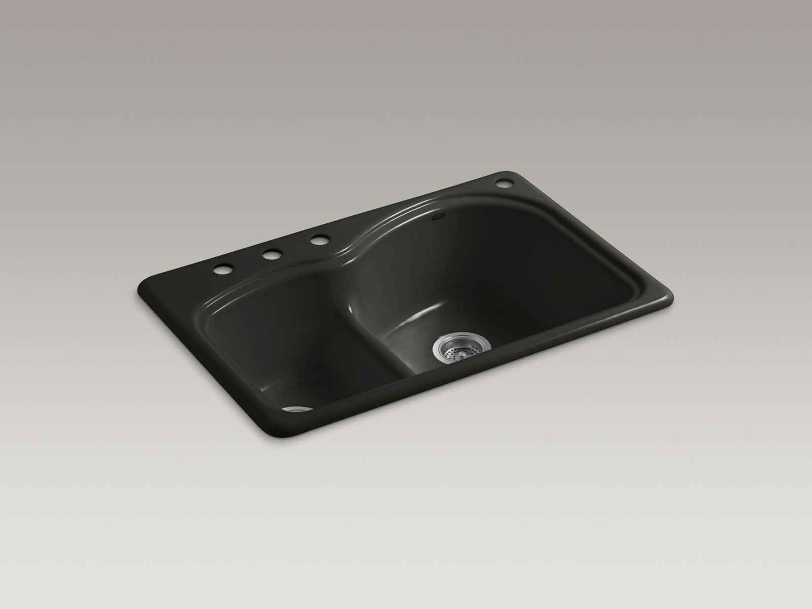 37748-woodfield-smart-divide-33-top-mount-double-bowl-kitchen-sink-10.jpg Woodfield® Smart Divide® 33" top-mount double-bowl kitchen sink