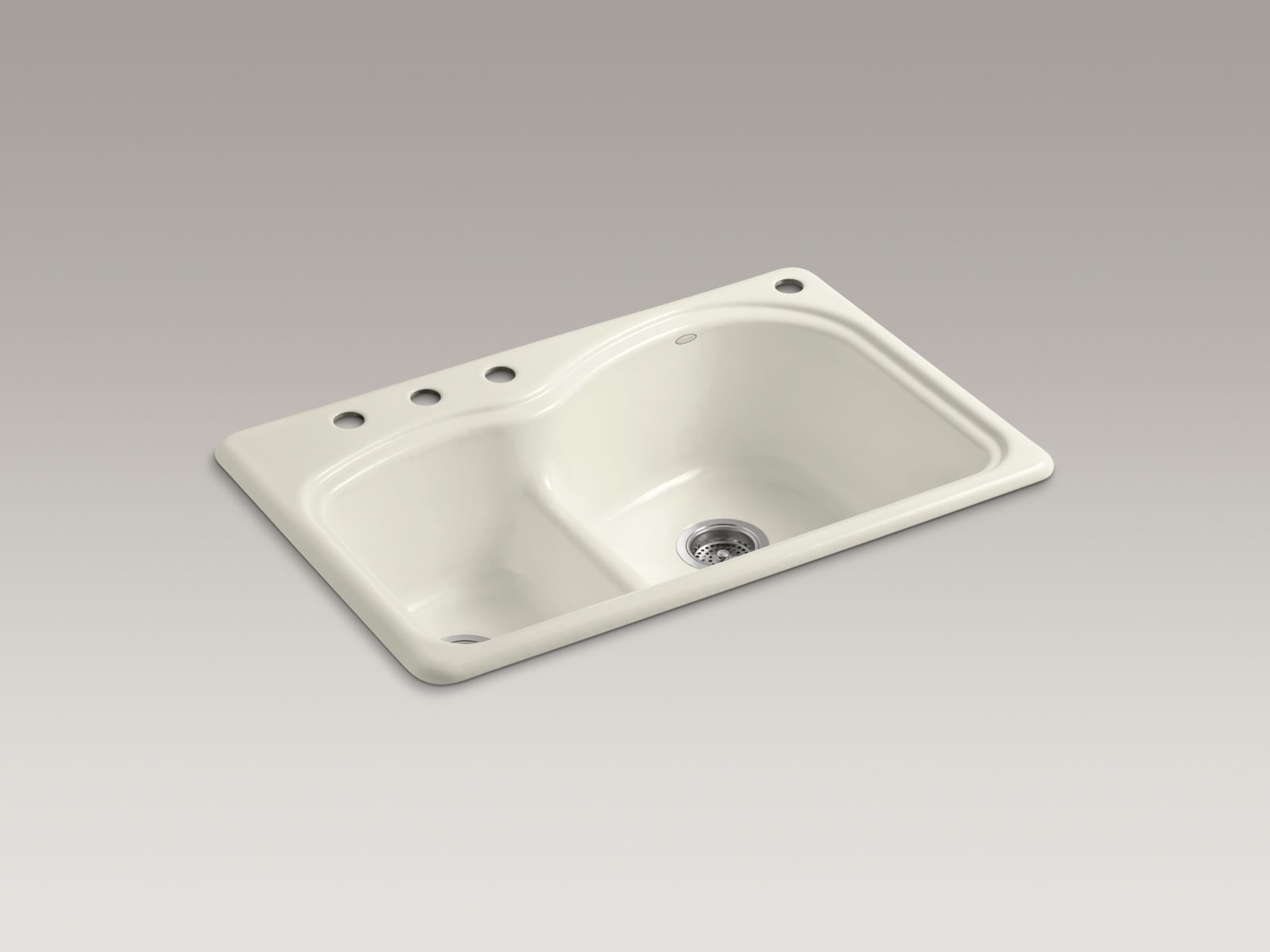 37748-woodfield-smart-divide-33-top-mount-double-bowl-kitchen-sink-6.jpg Woodfield® Smart Divide® 33" top-mount double-bowl kitchen sink