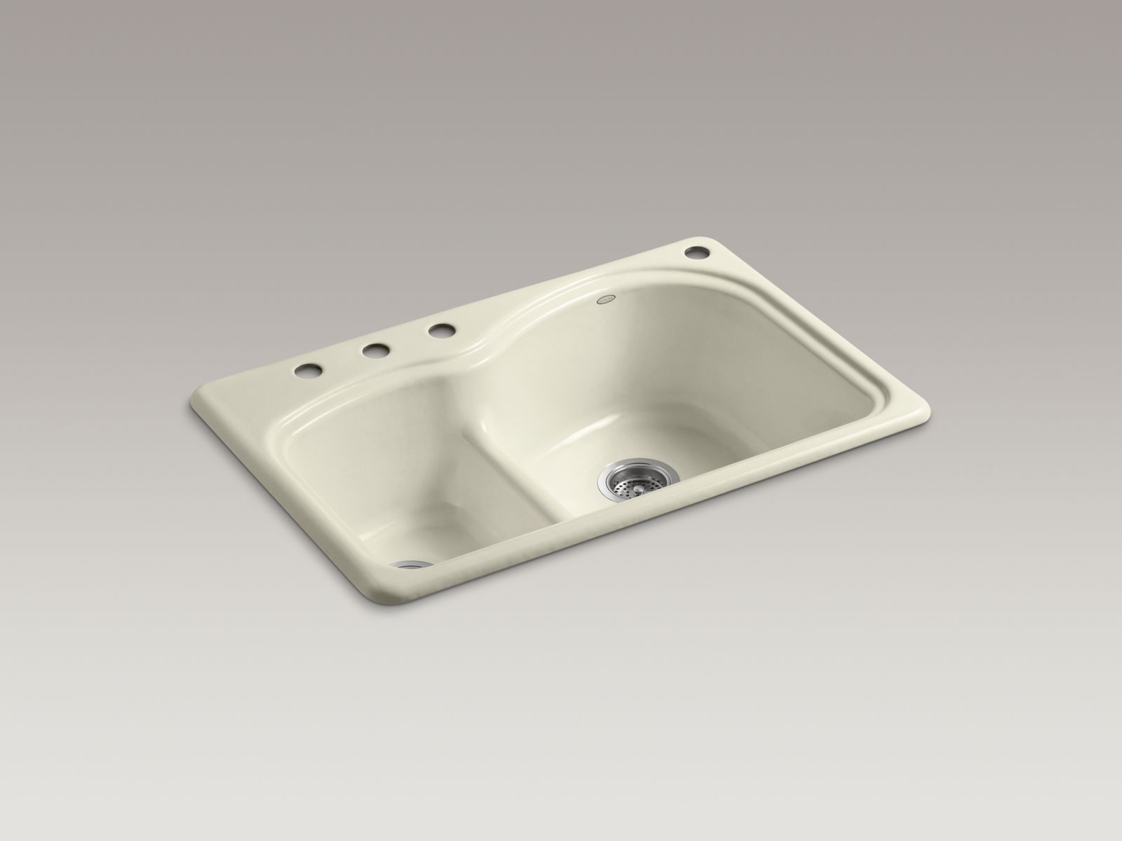 37748-woodfield-smart-divide-33-top-mount-double-bowl-kitchen-sink-7.jpg Woodfield® Smart Divide® 33" top-mount double-bowl kitchen sink
