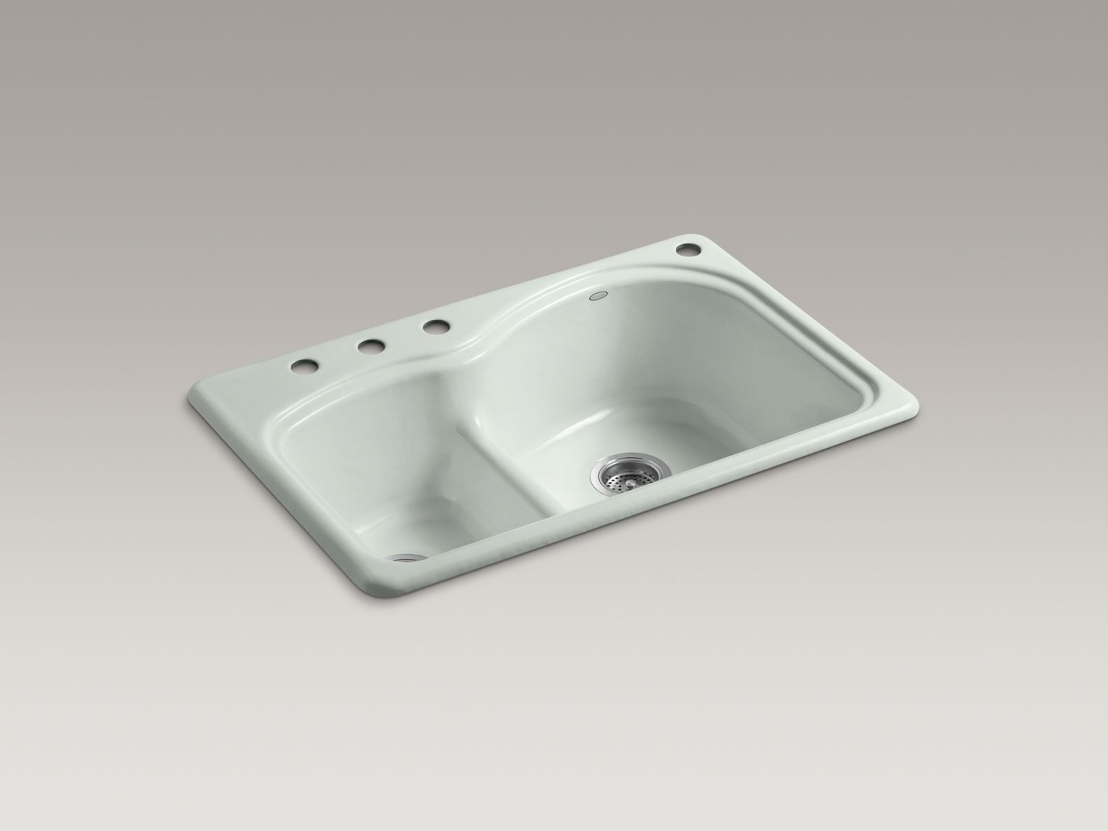 37748-woodfield-smart-divide-33-top-mount-double-bowl-kitchen-sink-9.jpg Woodfield® Smart Divide® 33" top-mount double-bowl kitchen sink