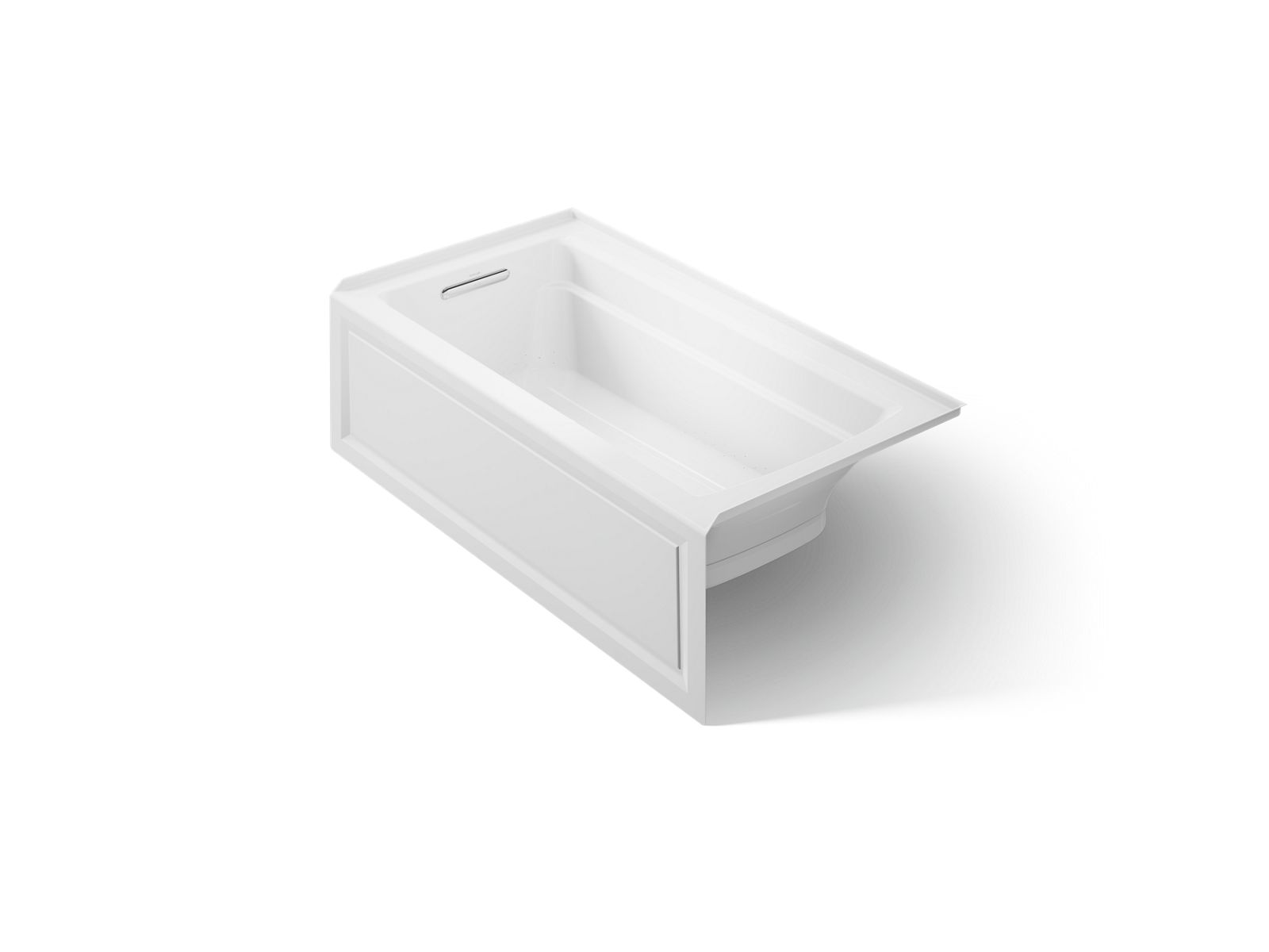 3786-archer-60-x-32-alcove-heated-bubblemassage-air-bath-left-drain-1.jpg Archer® 60" x 32" alcove Heated BubbleMassage™ air bath, left drain