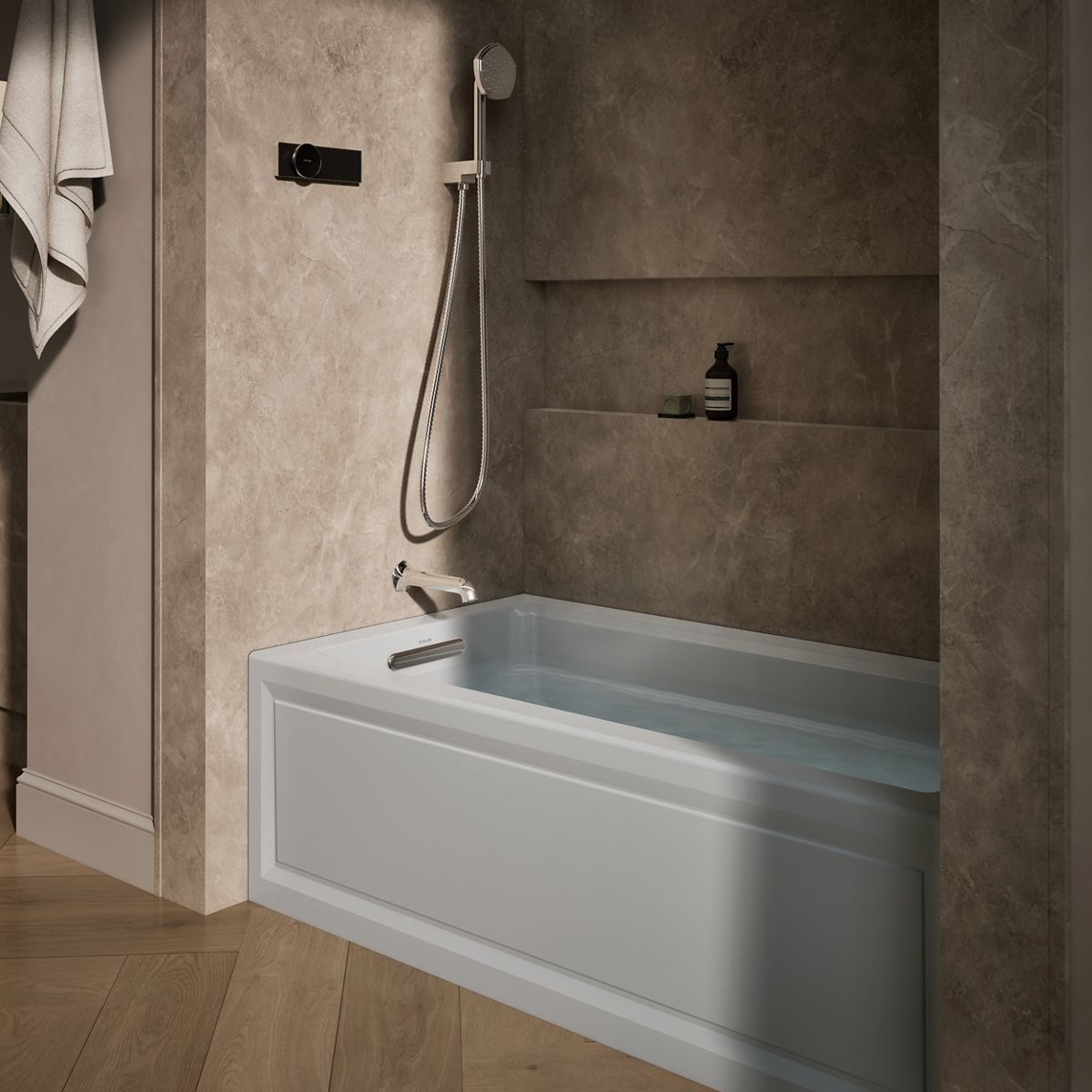3786-archer-60-x-32-alcove-heated-bubblemassage-air-bath-left-drain-10.jpg Archer® 60" x 32" alcove Heated BubbleMassage™ air bath, left drain