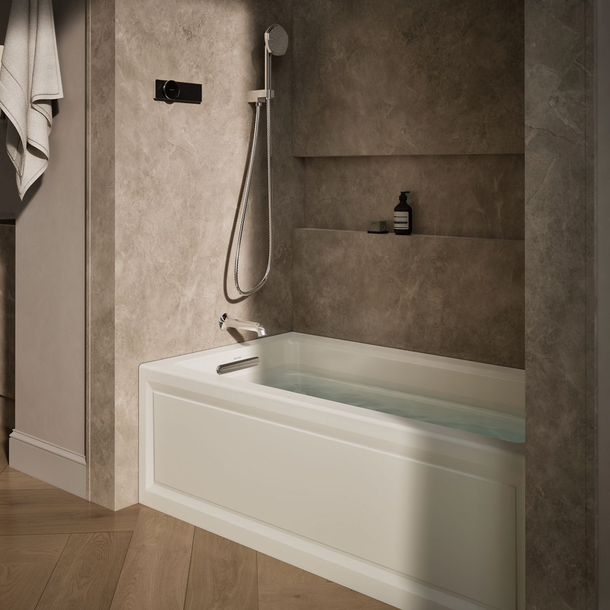 3786-archer-60-x-32-alcove-heated-bubblemassage-air-bath-left-drain-11.jpg Archer® 60" x 32" alcove Heated BubbleMassage™ air bath, left drain