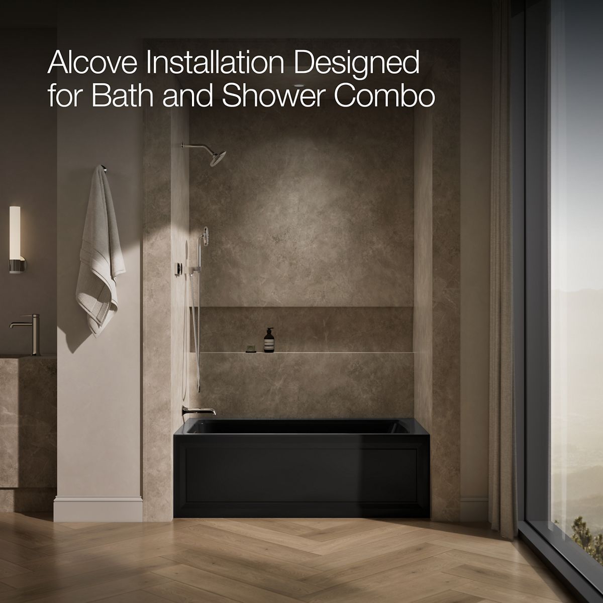 3786-archer-60-x-32-alcove-heated-bubblemassage-air-bath-left-drain-17.jpg Archer® 60" x 32" alcove Heated BubbleMassage™ air bath, left drain