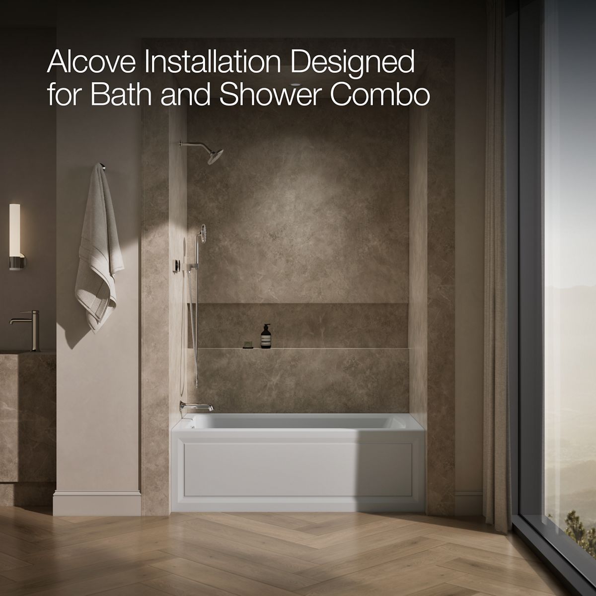 3786-archer-60-x-32-alcove-heated-bubblemassage-air-bath-left-drain-18.jpg Archer® 60" x 32" alcove Heated BubbleMassage™ air bath, left drain