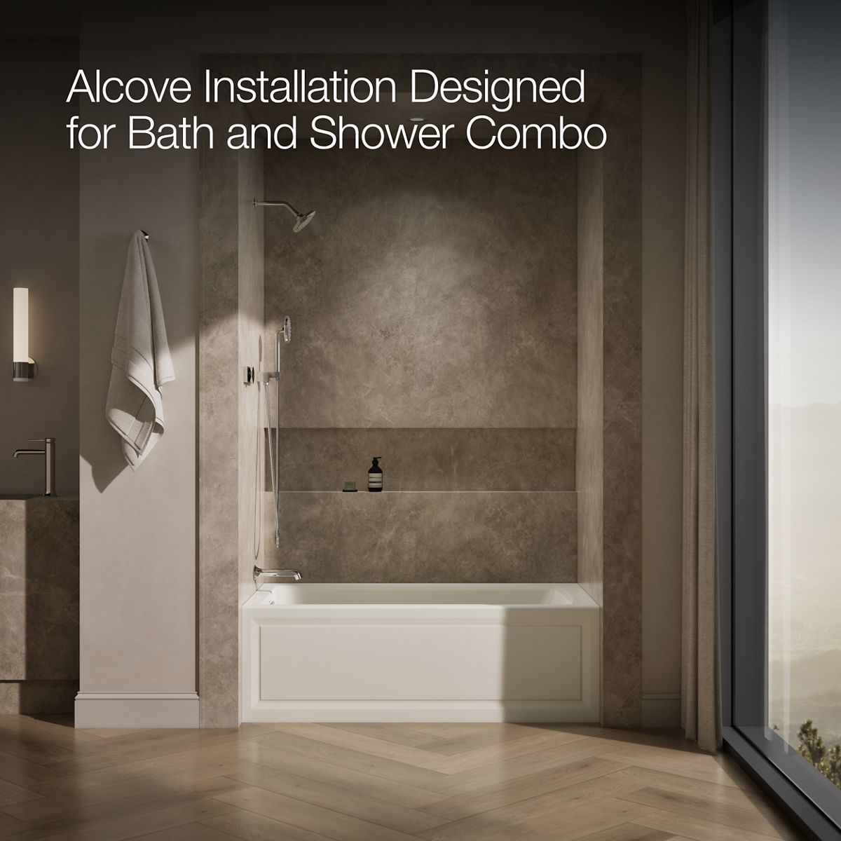 3786-archer-60-x-32-alcove-heated-bubblemassage-air-bath-left-drain-19.jpg Archer® 60" x 32" alcove Heated BubbleMassage™ air bath, left drain