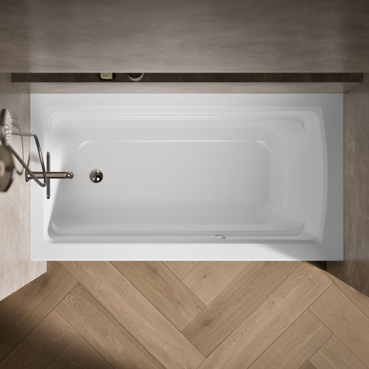 3786-archer-60-x-32-alcove-heated-bubblemassage-air-bath-left-drain-24.jpg Archer® 60" x 32" alcove Heated BubbleMassage™ air bath, left drain