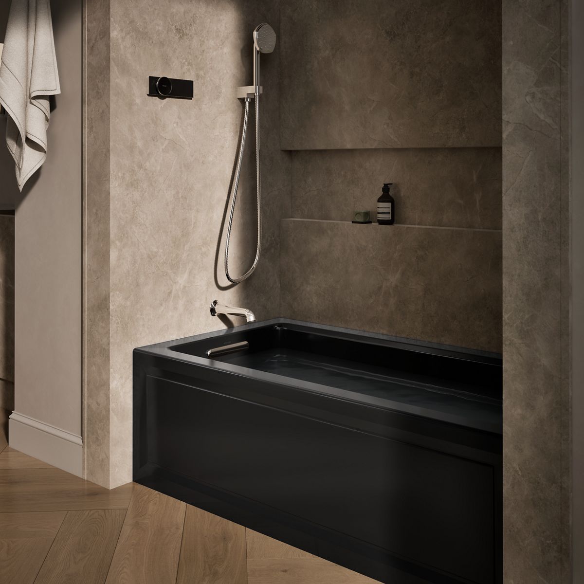3786-archer-60-x-32-alcove-heated-bubblemassage-air-bath-left-drain-9.jpg Archer® 60" x 32" alcove Heated BubbleMassage™ air bath, left drain