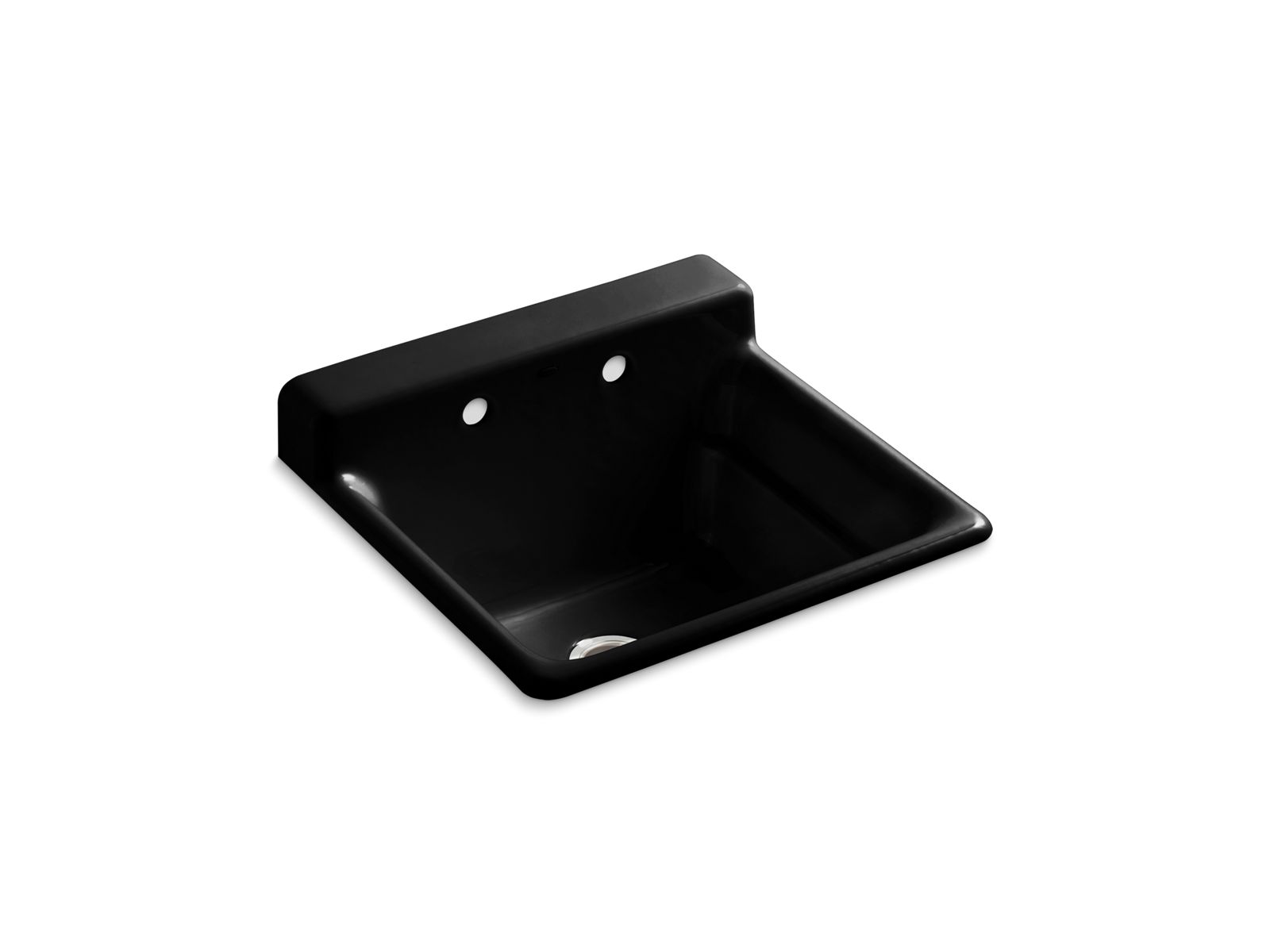38274-bayview-tm-top-mount-utility-sink-with-2-faucet-holes-on-backwall-and-painted-underside-5.jpg Bayview(TM) top-mount utility sink with 2 faucet holes on backwall and painted underside