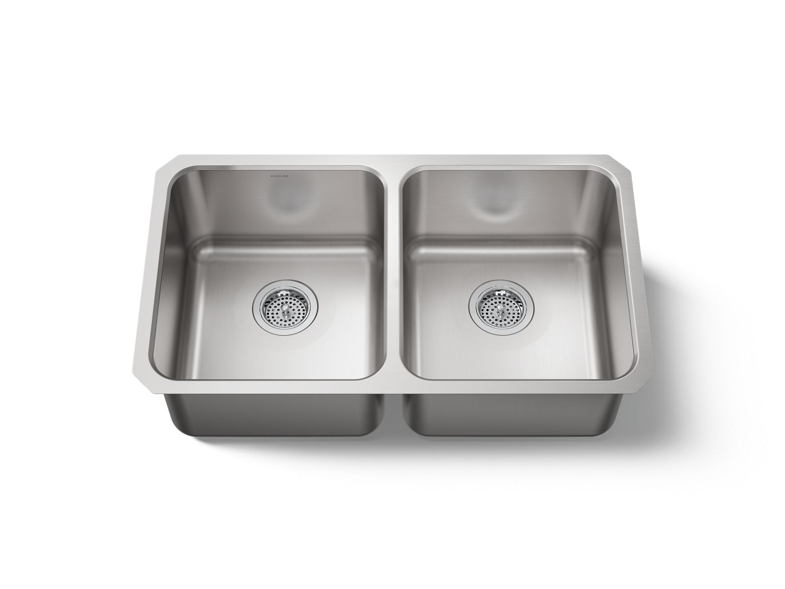 Undertone® 31-1/2" undermount double-bowl kitchen sink