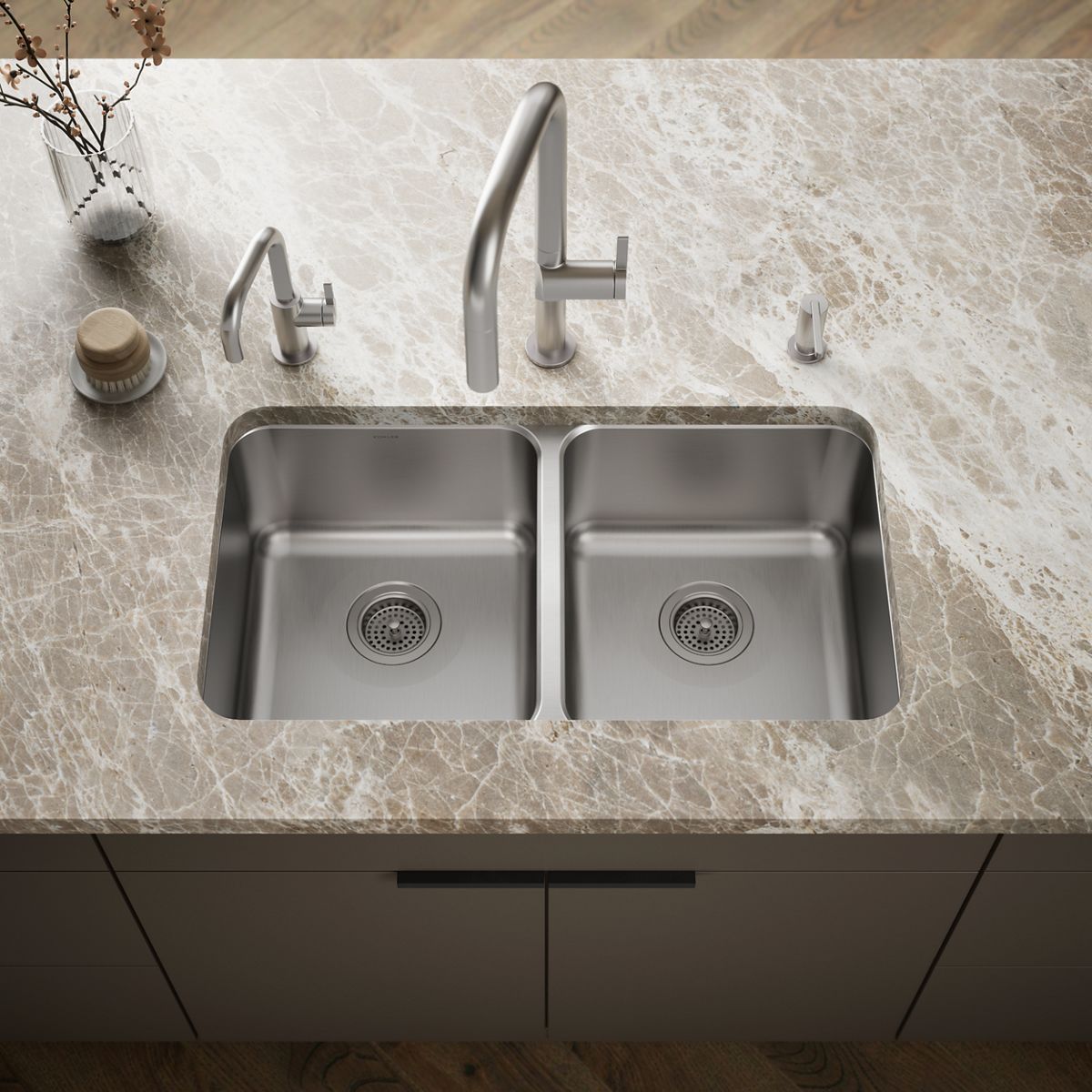 38448-undertone-31-1-2-undermount-double-bowl-kitchen-sink-2.jpg Undertone® 31-1/2" undermount double-bowl kitchen sink