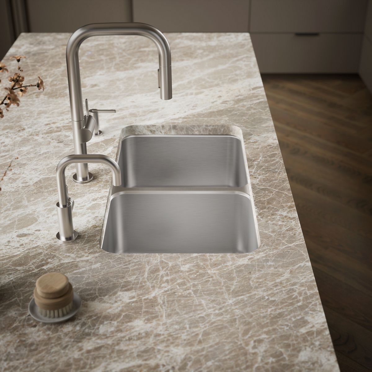 38448-undertone-31-1-2-undermount-double-bowl-kitchen-sink-7.jpg Undertone® 31-1/2" undermount double-bowl kitchen sink