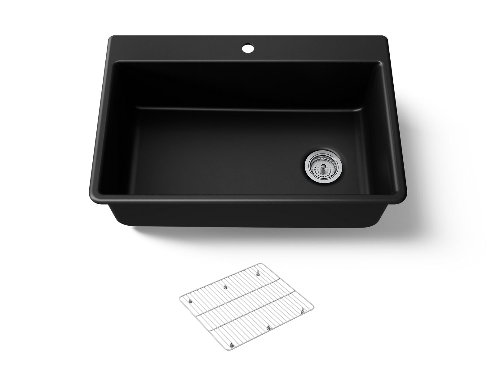 Kennon® 33" top-/undermount single-bowl kitchen sink