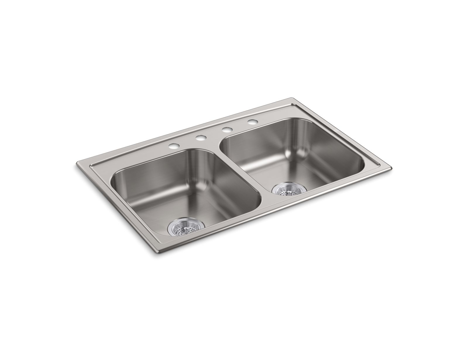 Toccata® 33" top-mount double-bowl kitchen sink