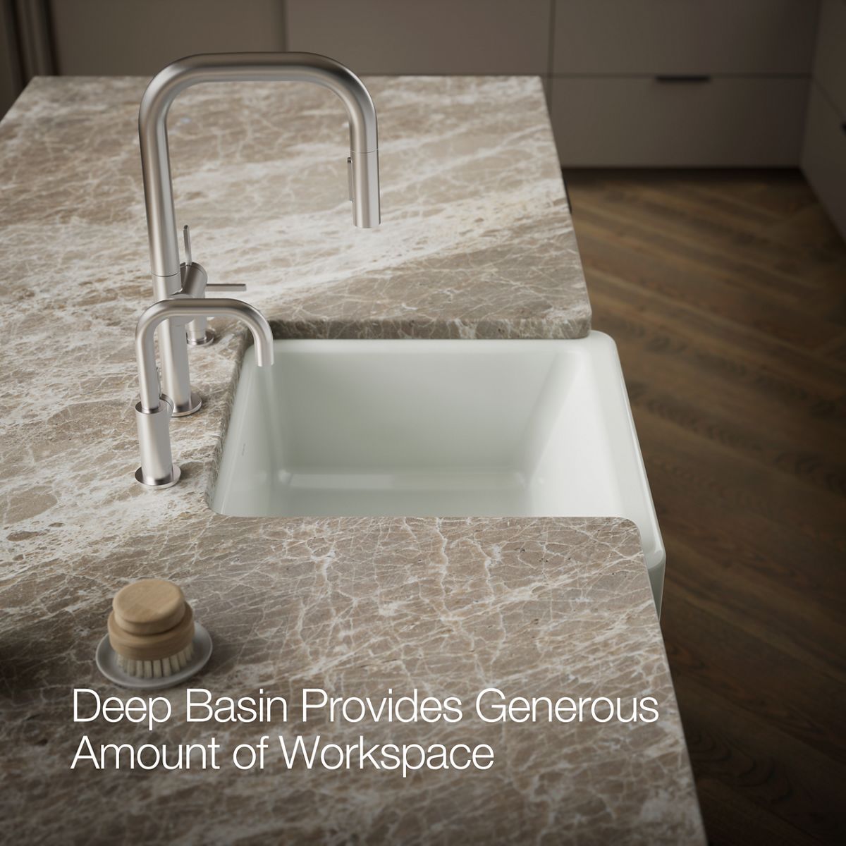 38762-whitehaven-23-1-2-undermount-single-bowl-farmhouse-kitchen-sink-107.jpg Whitehaven® 23-1/2" undermount single-bowl farmhouse kitchen sink