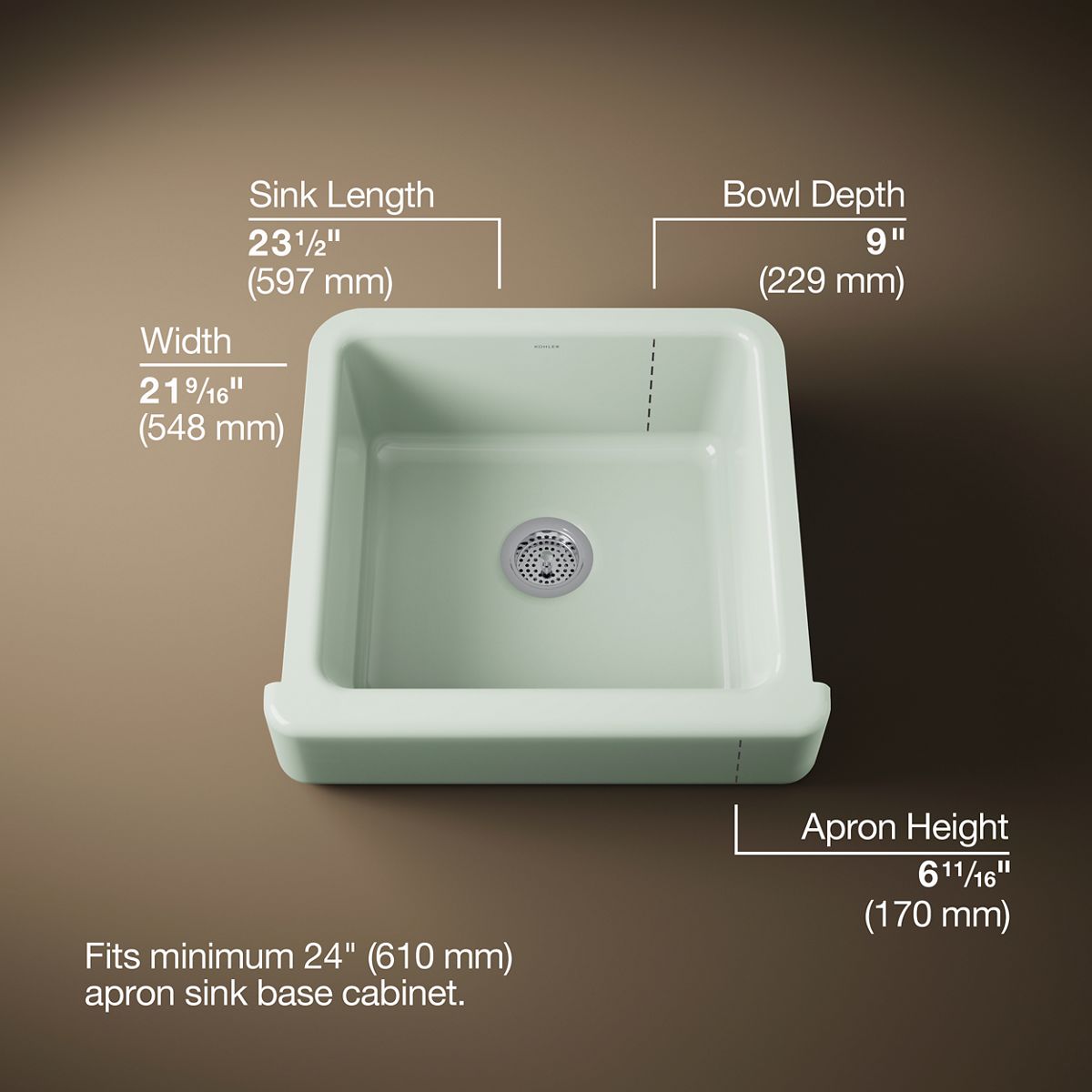 38762-whitehaven-23-1-2-undermount-single-bowl-farmhouse-kitchen-sink-45.jpg Whitehaven® 23-1/2" undermount single-bowl farmhouse kitchen sink