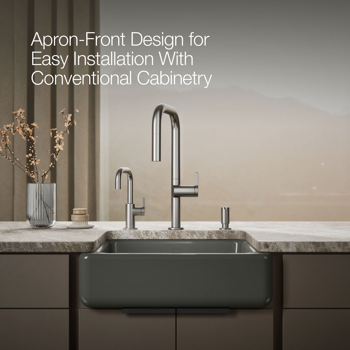 38762-whitehaven-23-1-2-undermount-single-bowl-farmhouse-kitchen-sink-81.jpg Whitehaven® 23-1/2" undermount single-bowl farmhouse kitchen sink
