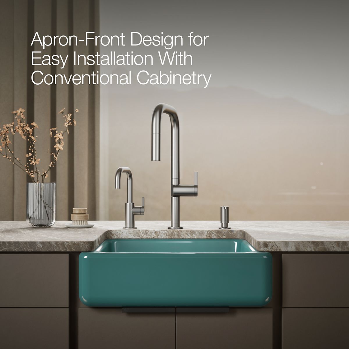 38762-whitehaven-23-1-2-undermount-single-bowl-farmhouse-kitchen-sink-88.jpg Whitehaven® 23-1/2" undermount single-bowl farmhouse kitchen sink