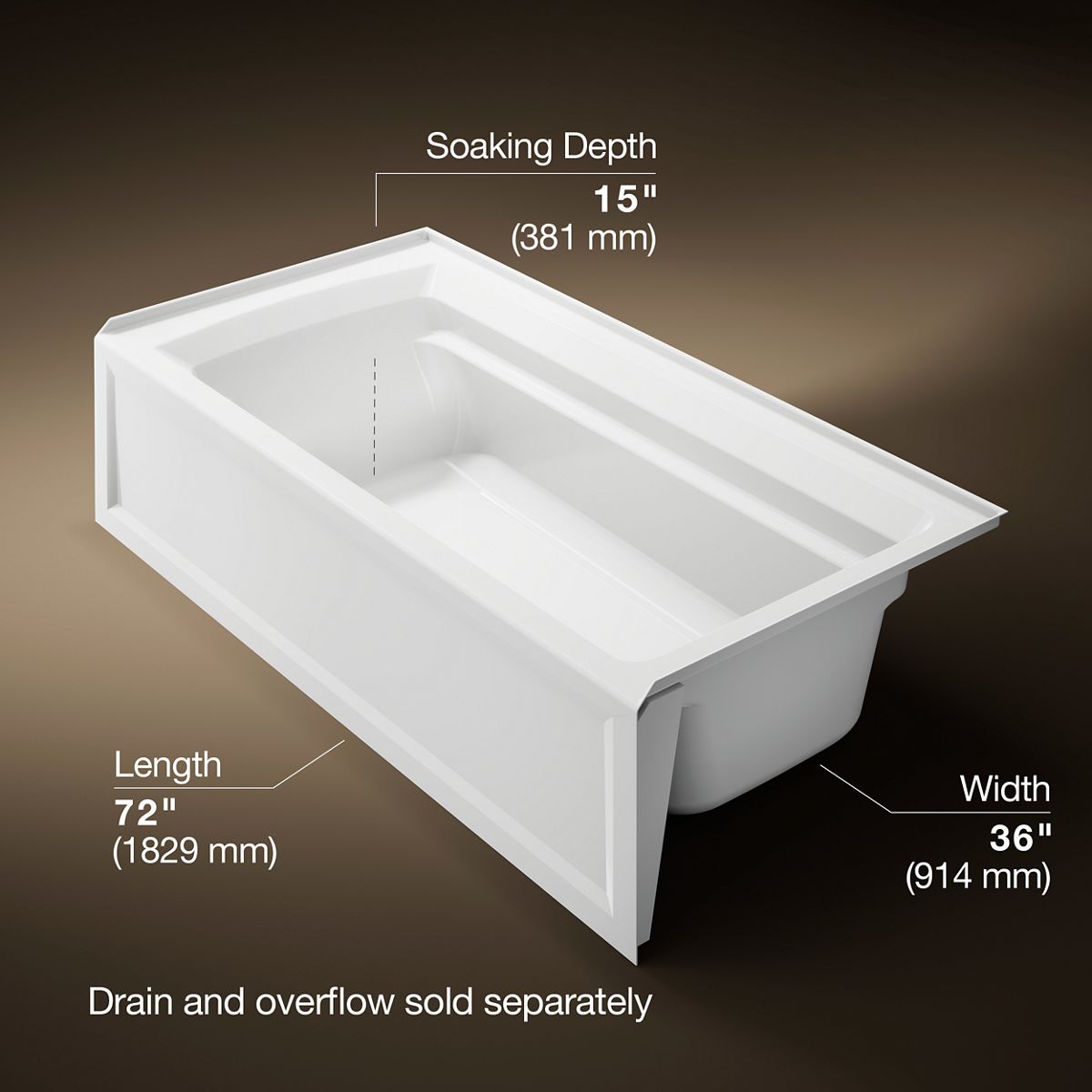 3883-archer-72-x-36-alcove-bath-right-drain-17.jpg Archer® 72" x 36" alcove bath, right drain