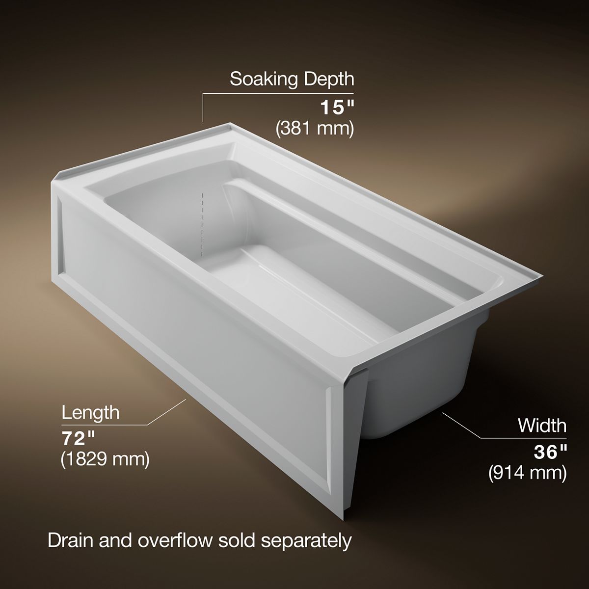 3883-archer-72-x-36-alcove-bath-right-drain-19.jpg Archer® 72" x 36" alcove bath, right drain