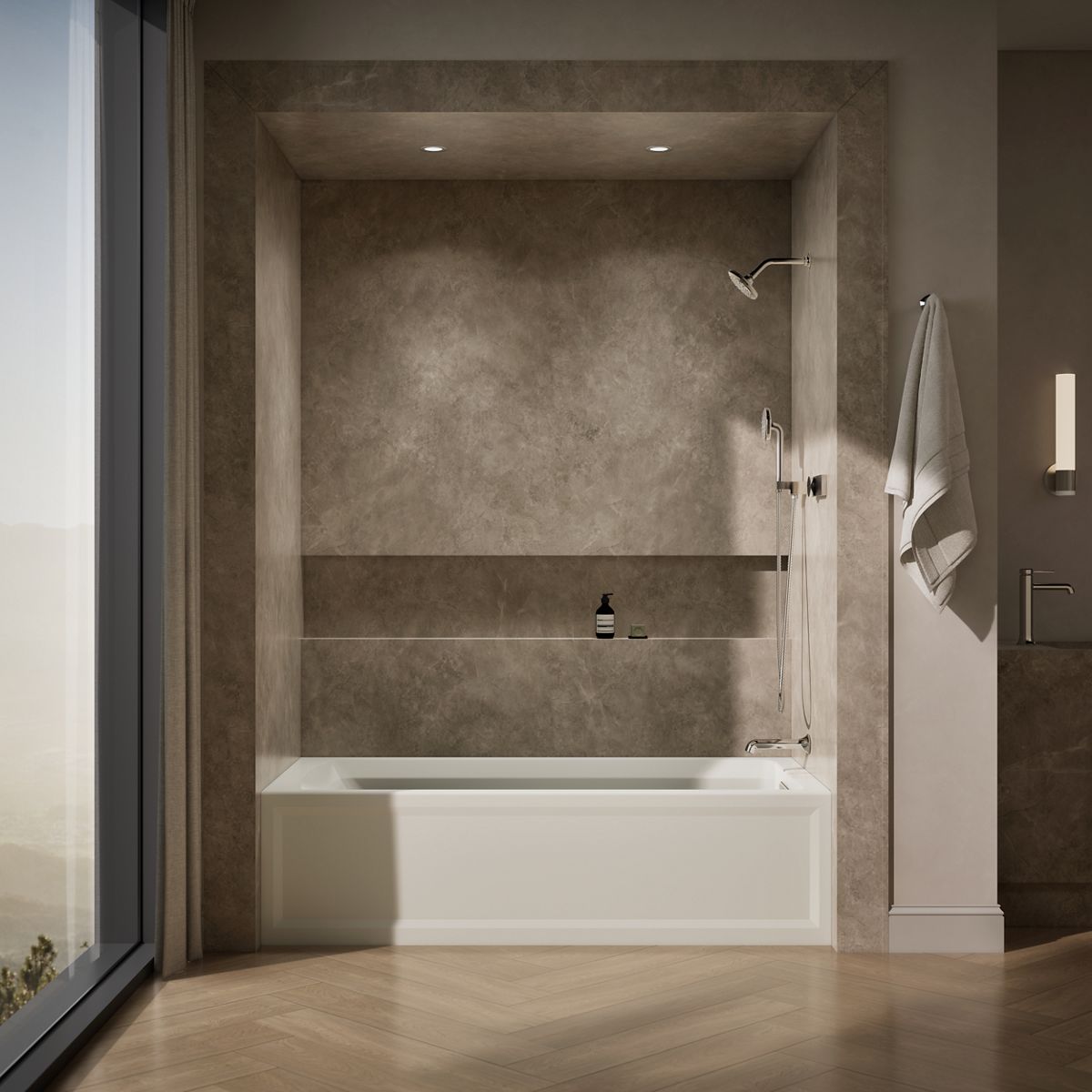 3883-archer-72-x-36-alcove-bath-right-drain-24.jpg Archer® 72" x 36" alcove bath, right drain