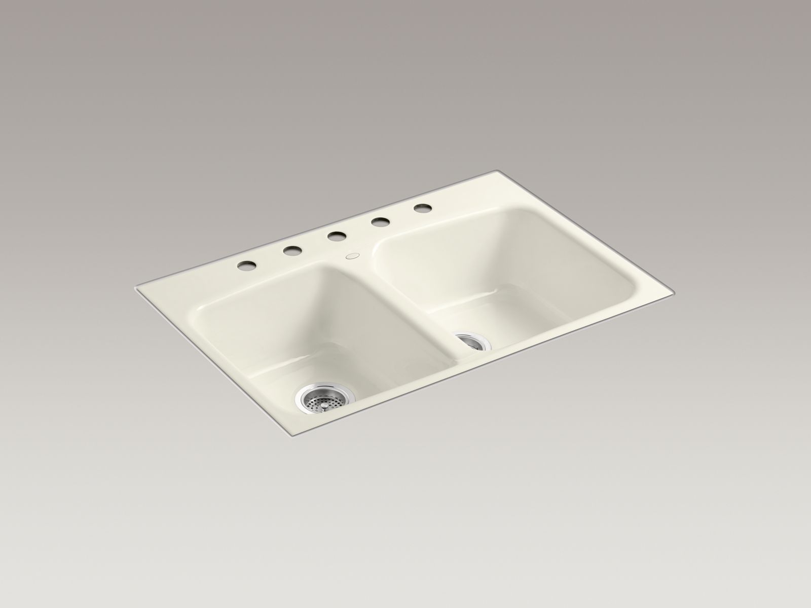 38872-brookfield-tm-33-x-22-x-8-5-8-tile-in-double-bowl-kitchen-sink-with-5-faucet-holes-3.jpg Brookfield(TM) 33" x 22" x 8-5/8" tile-in double-bowl kitchen sink with 5 faucet holes