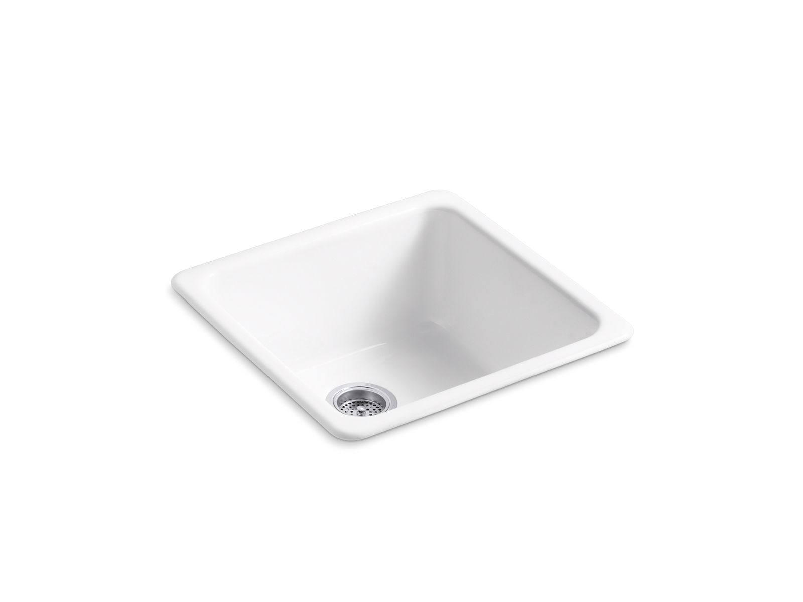 Iron/Tones® 21" top-/undermount single-bowl bar sink