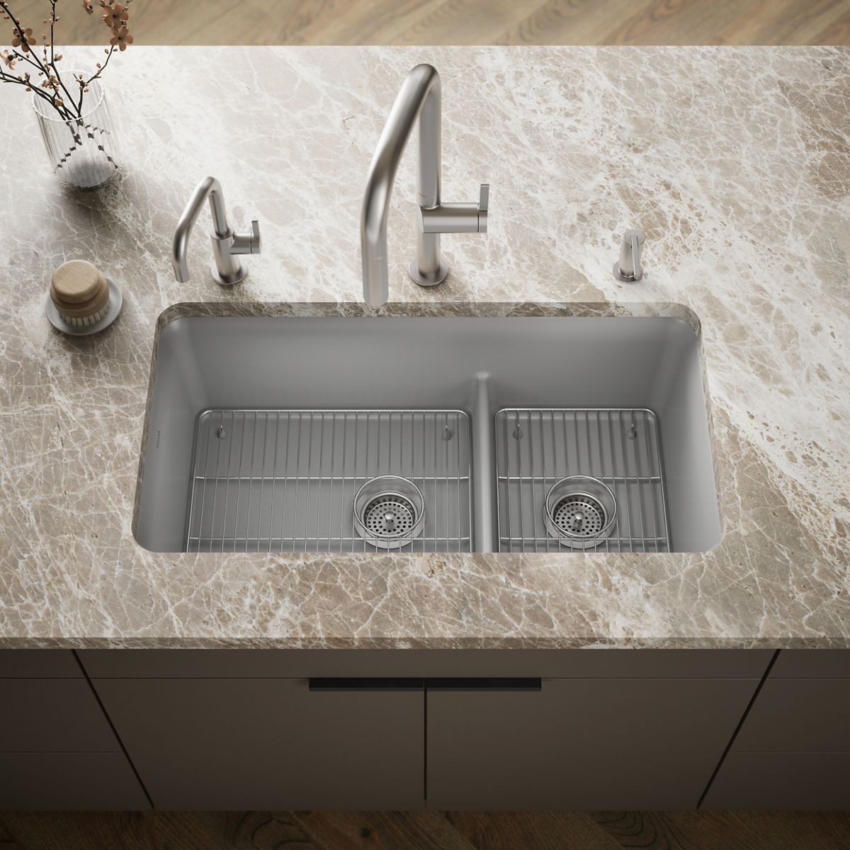 39427-cairn-smart-divide-33-1-2-undermount-double-bowl-kitchen-sink-12.jpg Cairn® Smart Divide® 33-1/2" undermount double-bowl kitchen sink