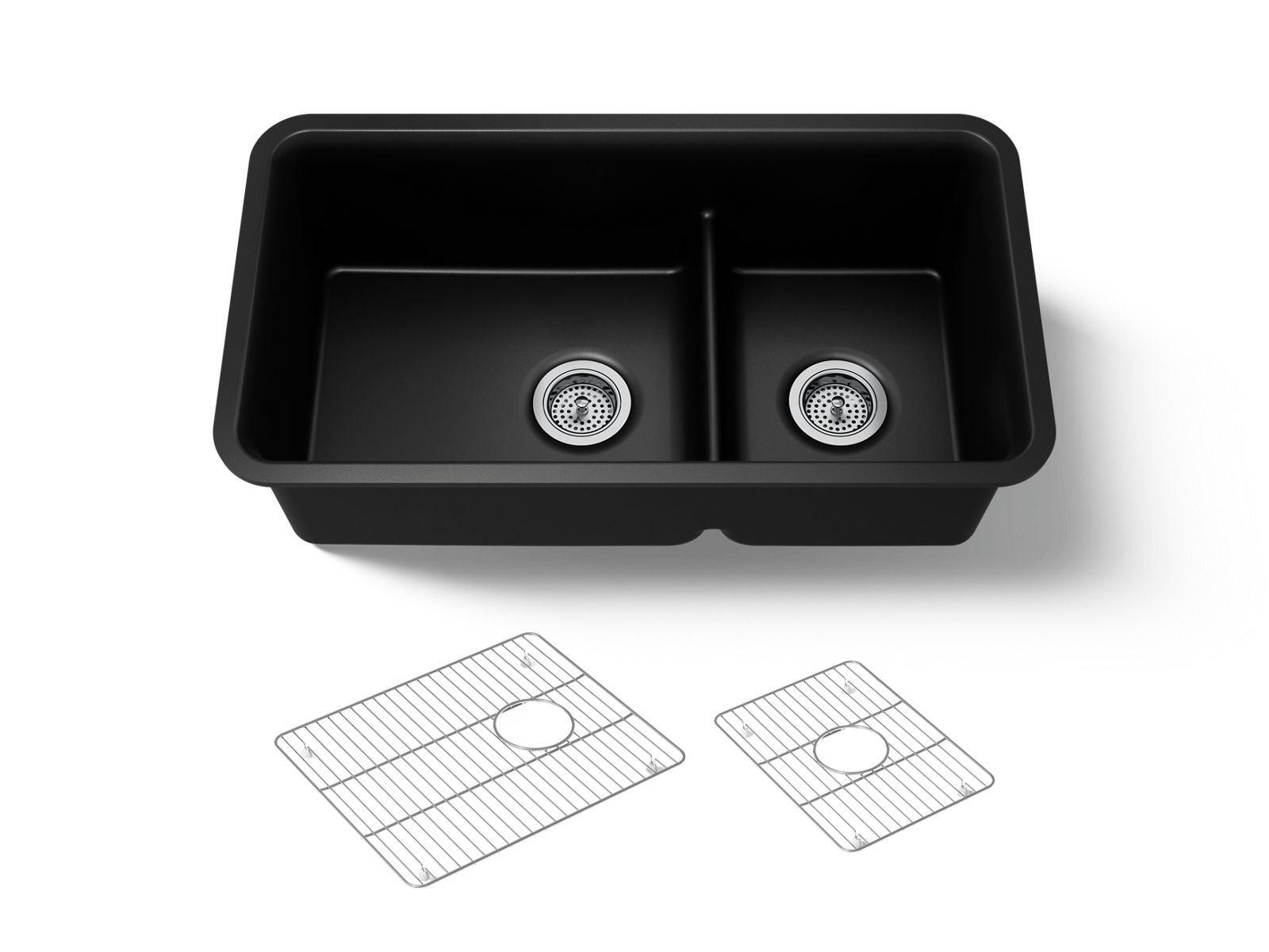 39427-cairn-smart-divide-33-1-2-undermount-double-bowl-kitchen-sink-2.jpg Cairn® Smart Divide® 33-1/2" undermount double-bowl kitchen sink