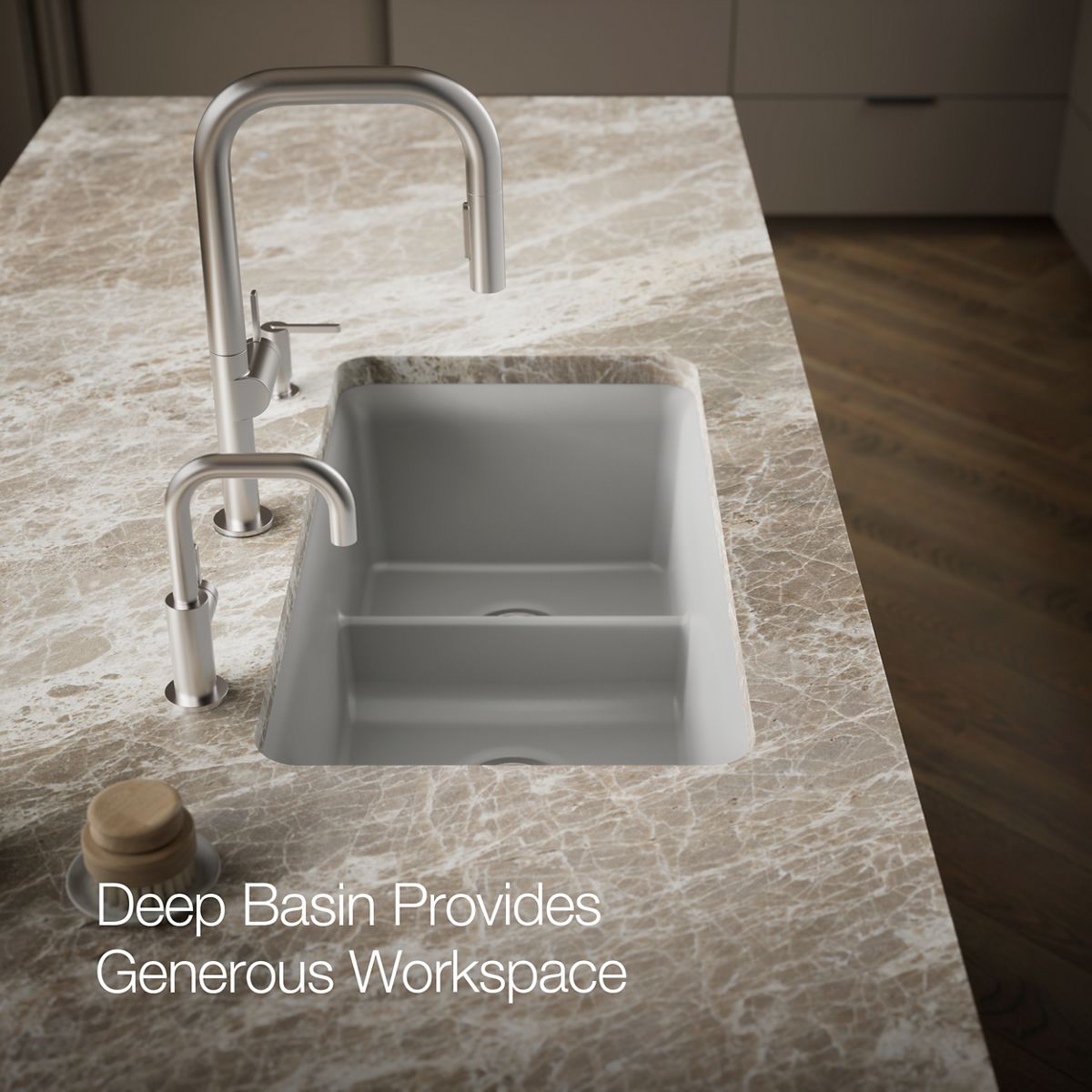 39427-cairn-smart-divide-33-1-2-undermount-double-bowl-kitchen-sink-43.jpg Cairn® Smart Divide® 33-1/2" undermount double-bowl kitchen sink