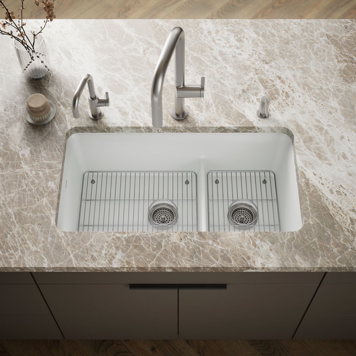 39427-cairn-smart-divide-33-1-2-undermount-double-bowl-kitchen-sink-8.jpg Cairn® Smart Divide® 33-1/2" undermount double-bowl kitchen sink