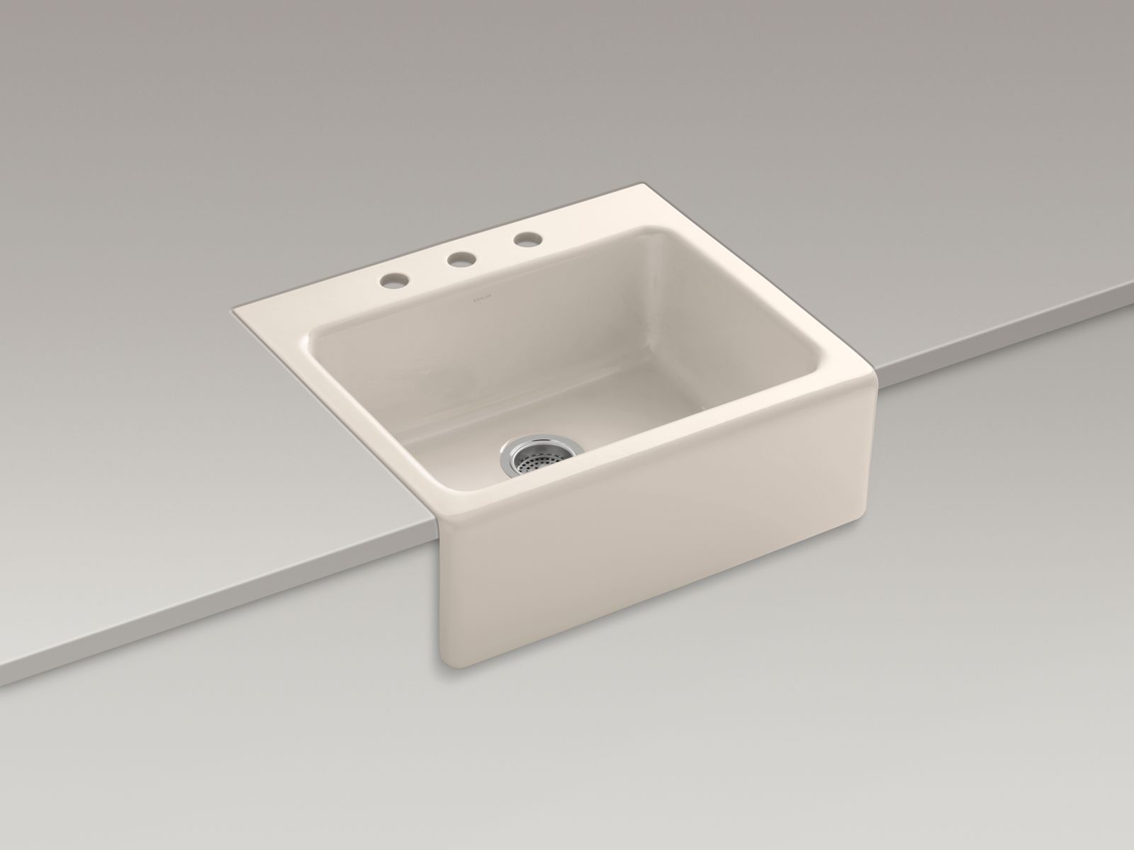 39529-alcott-25-x-22-x-8-5-8-tile-in-single-bowl-kitchen-sink-with-apron-front-and-3-faucet-holes-3.jpg Alcott™ 25" x 22" x 8-5/8" tile-in single-bowl kitchen sink with apron-front and 3 faucet holes