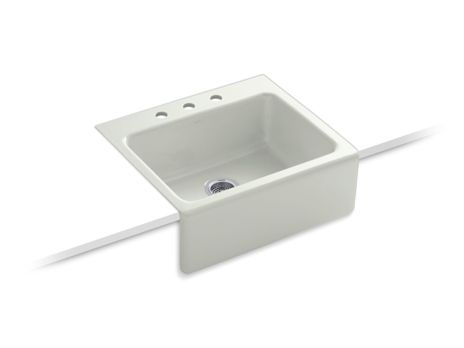 39529-alcott-25-x-22-x-8-5-8-tile-in-single-bowl-kitchen-sink-with-apron-front-and-3-faucet-holes-8.jpg Alcott™ 25" x 22" x 8-5/8" tile-in single-bowl kitchen sink with apron-front and 3 faucet holes