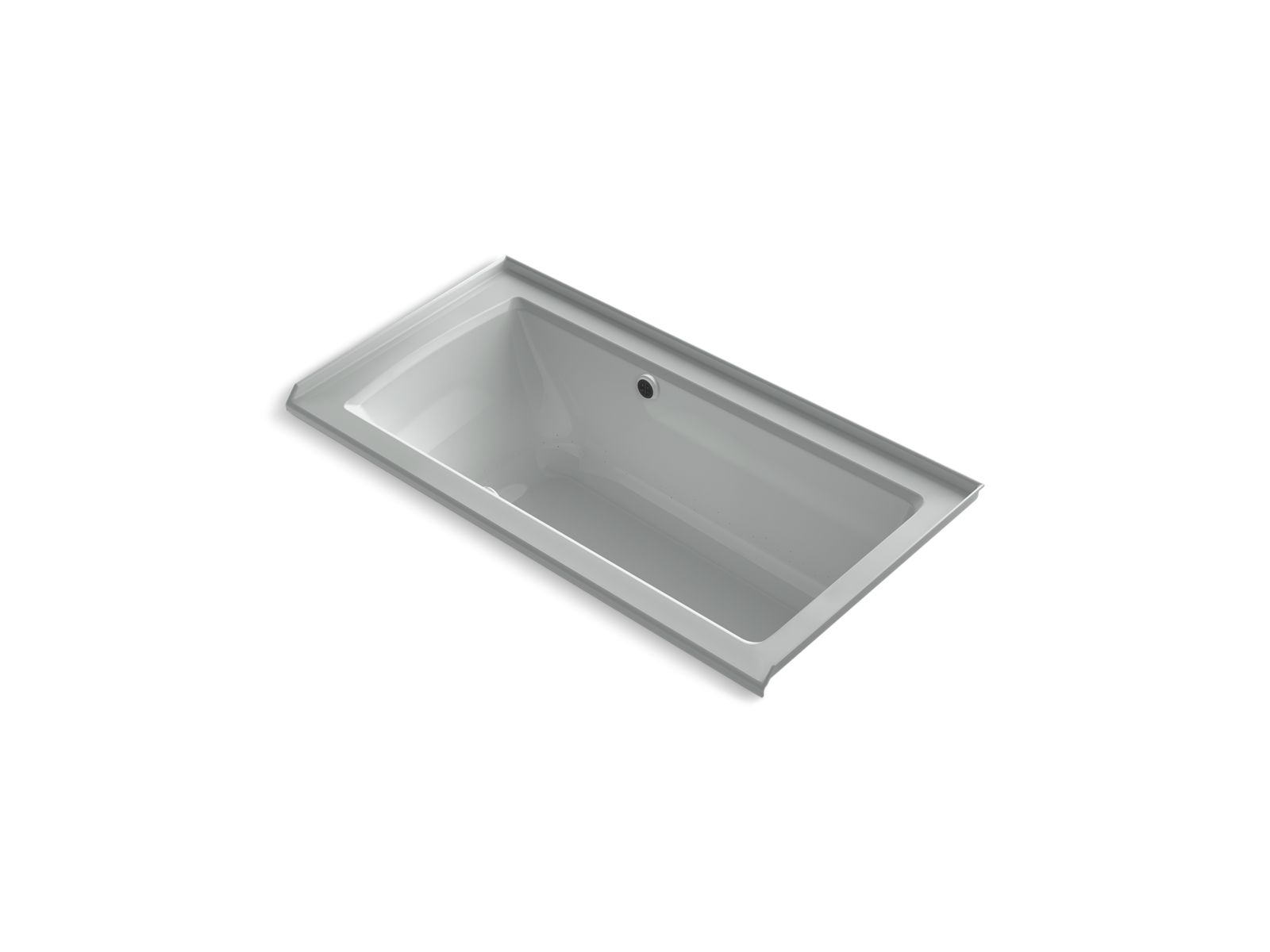 3967-archer-60-x-30-alcove-bubblemassage-air-bath-with-integral-flange-right-hand-drain-and-bask-heated-surface-6.jpg Archer® 60" x 30" alcove BubbleMassage™ air bath with integral flange, right-hand drain, and Bask® heated surface