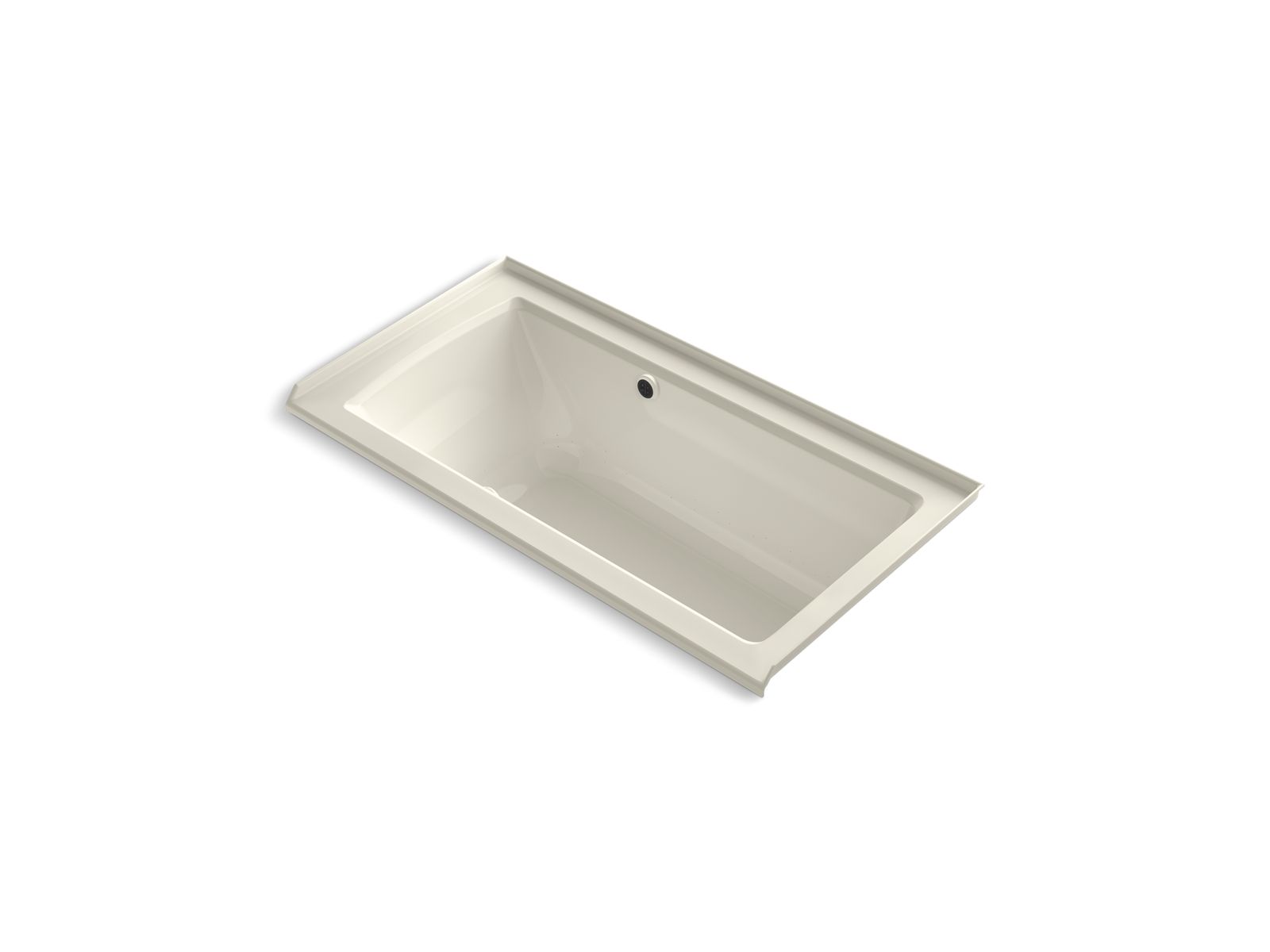 3967-archer-60-x-30-alcove-bubblemassage-air-bath-with-integral-flange-right-hand-drain-and-bask-heated-surface-7.jpg Archer® 60" x 30" alcove BubbleMassage™ air bath with integral flange, right-hand drain, and Bask® heated surface