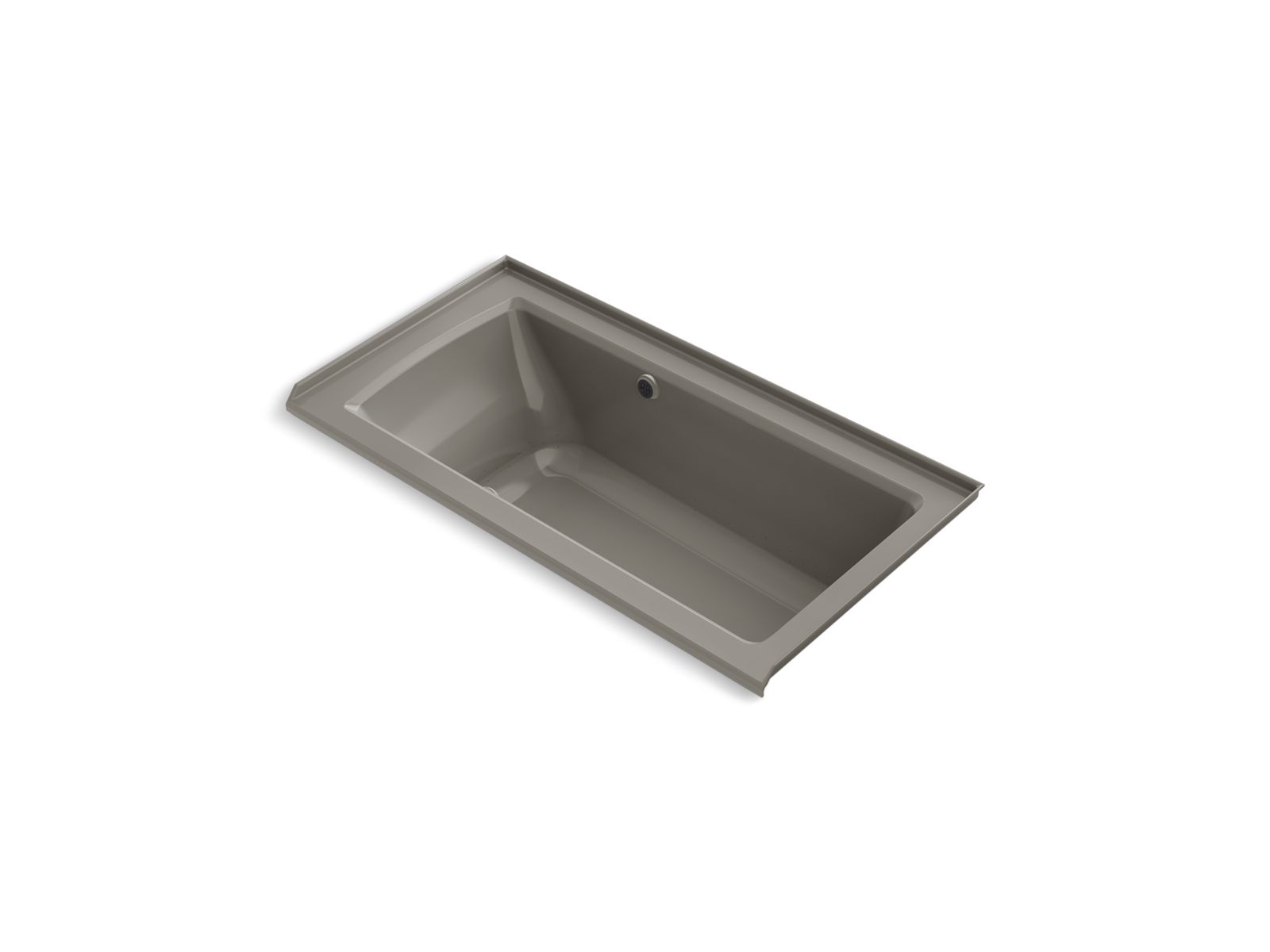3967-archer-60-x-30-alcove-bubblemassage-air-bath-with-integral-flange-right-hand-drain-and-bask-heated-surface-9.jpg Archer® 60" x 30" alcove BubbleMassage™ air bath with integral flange, right-hand drain, and Bask® heated surface