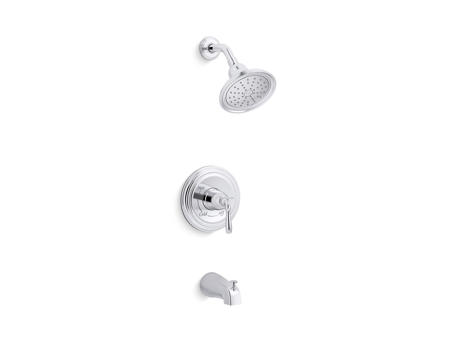 Devonshire® Rite-Temp® bath and shower trim kit, 1.75 gpm, NPT spout