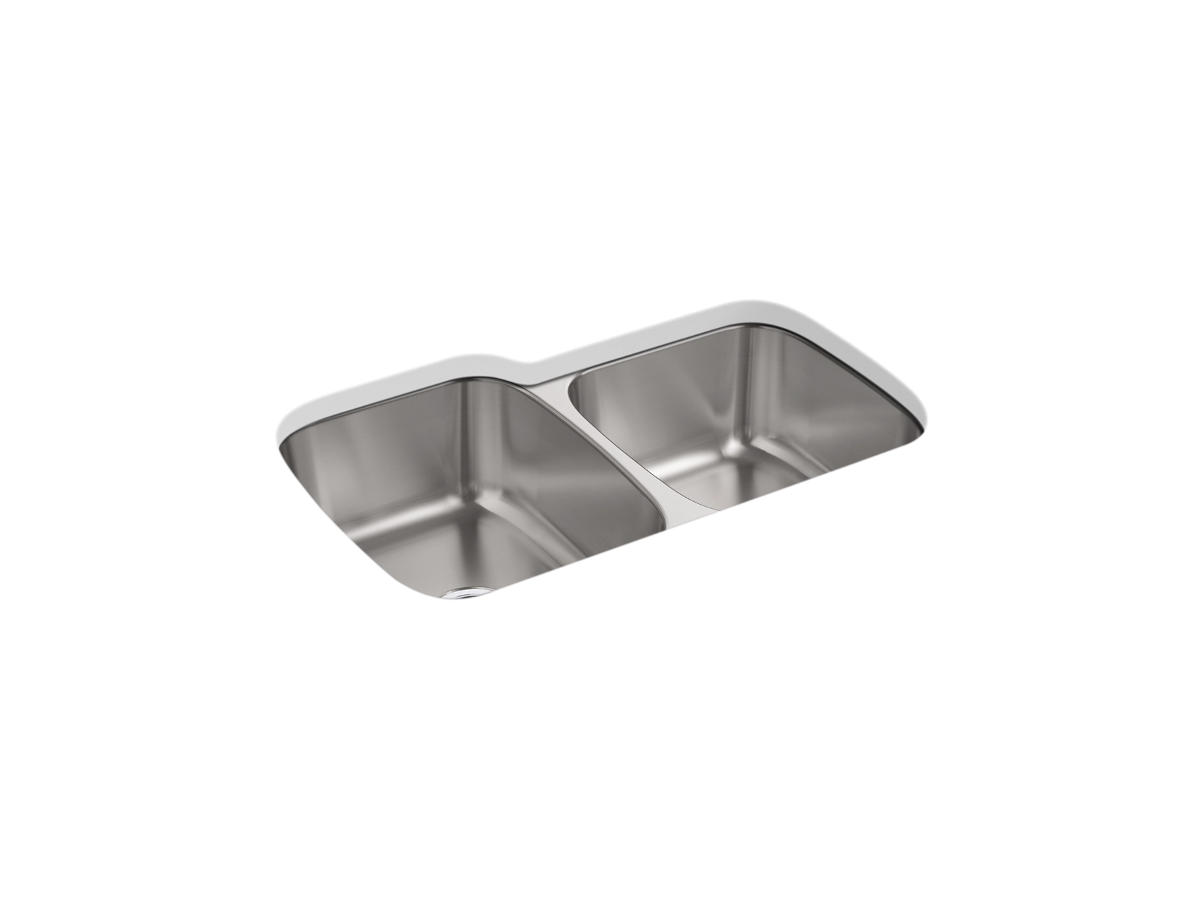 Ballad™ 31-1/2" undermount double-bowl kitchen sink