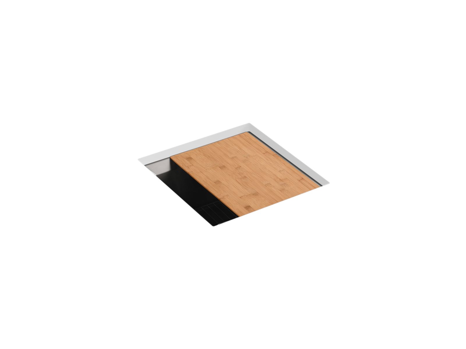 Poise® 18" undermount single-bowl bar sink