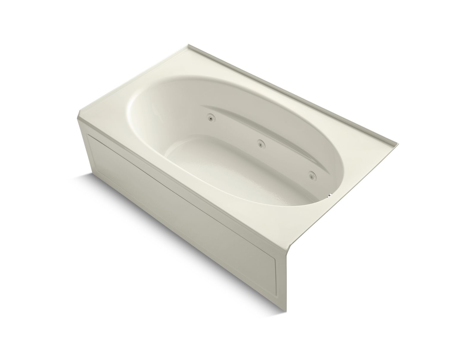 4016-windward-72-x-42-alcove-whirlpool-bath-with-integral-apron-right-hand-drain-and-heater-4.jpg Windward® 72" x 42" alcove whirlpool bath with integral apron, right-hand drain and heater