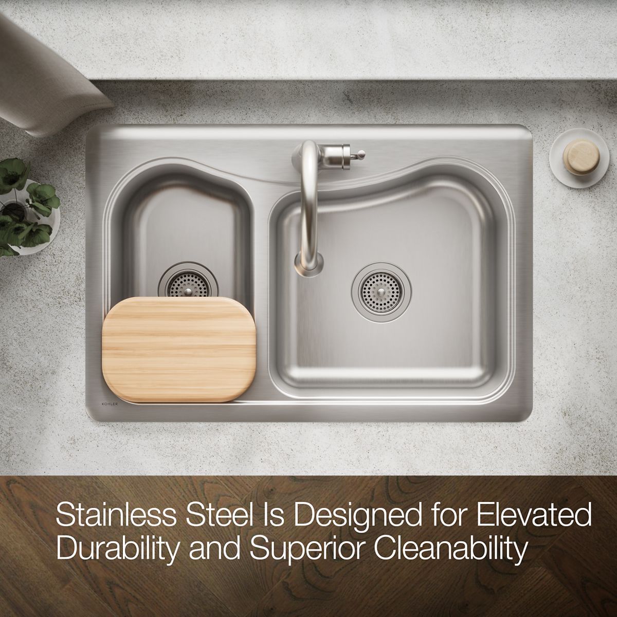 40287-staccato-33-top-mount-double-bowl-kitchen-sink-4.jpg Staccato™ 33" top-mount double-bowl kitchen sink