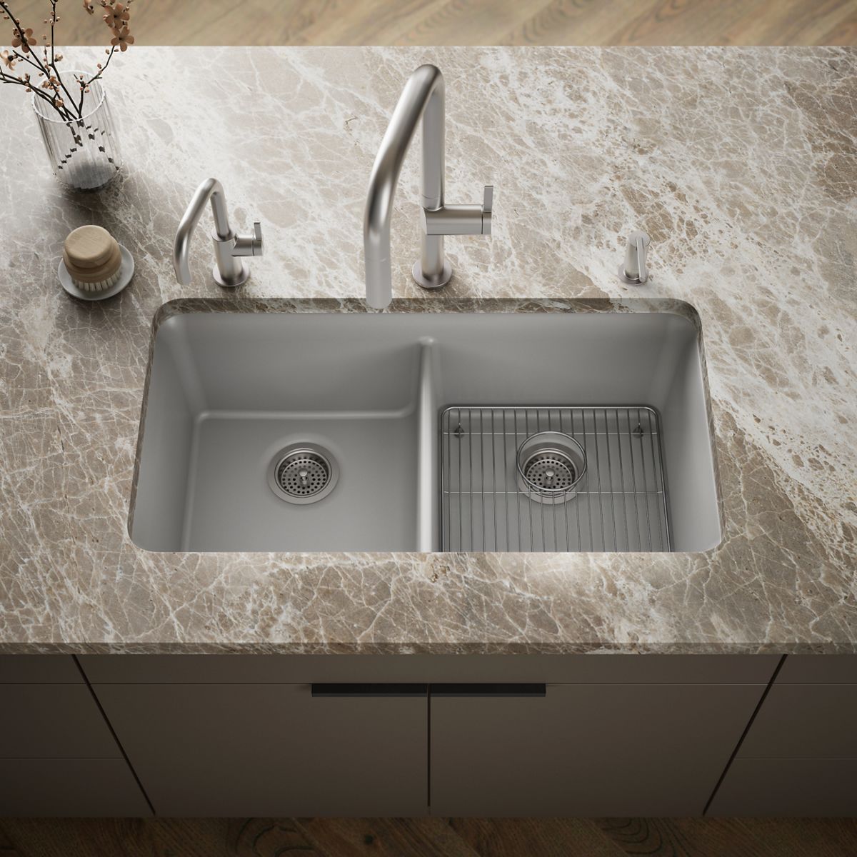 40367-cairn-33-1-2-undermount-double-bowl-kitchen-sink-12.jpg Cairn® 33-1/2" undermount double-bowl kitchen sink